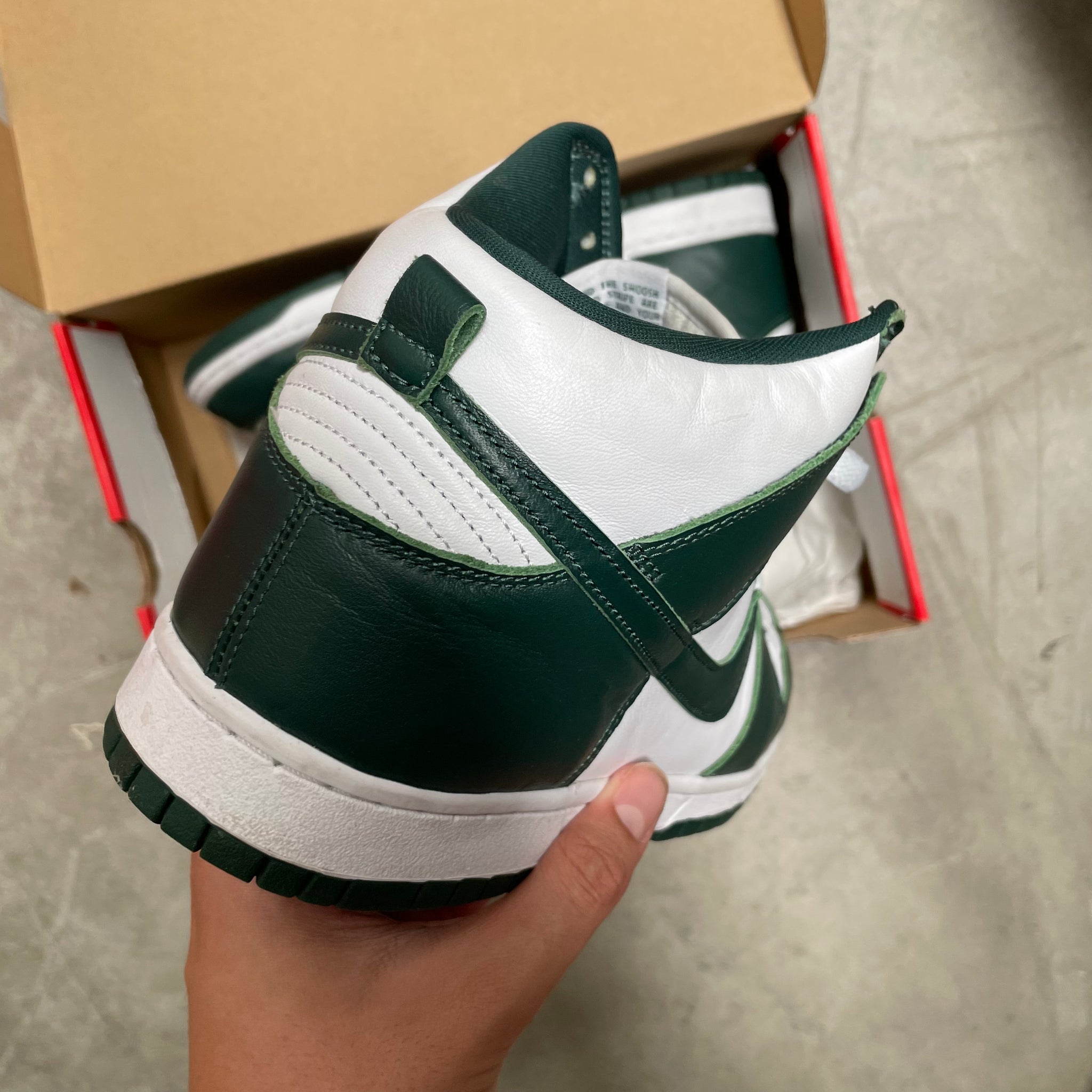 Nike Dunk High Spartan US11
