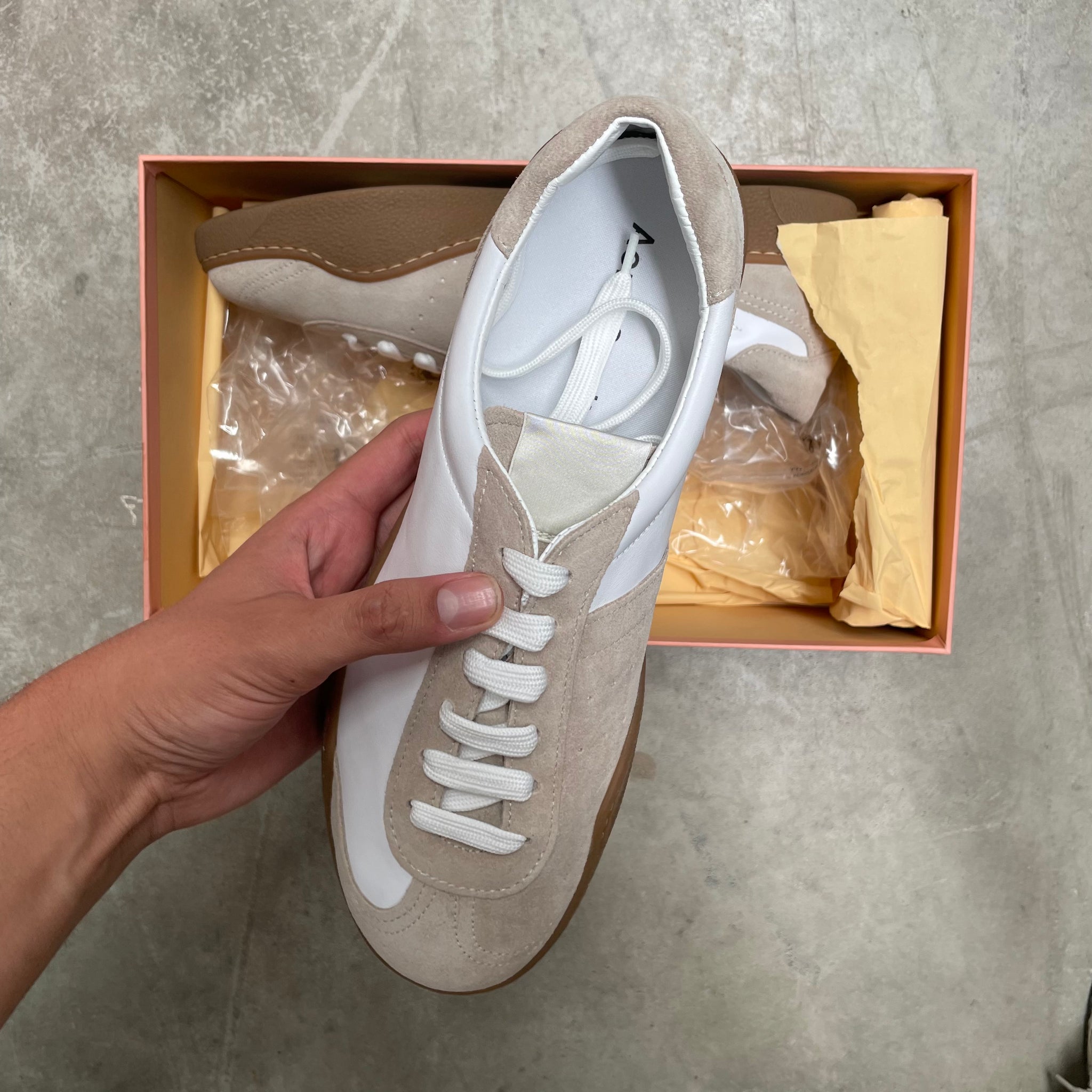 Acne Studios Lars Leather Sneaker EU43