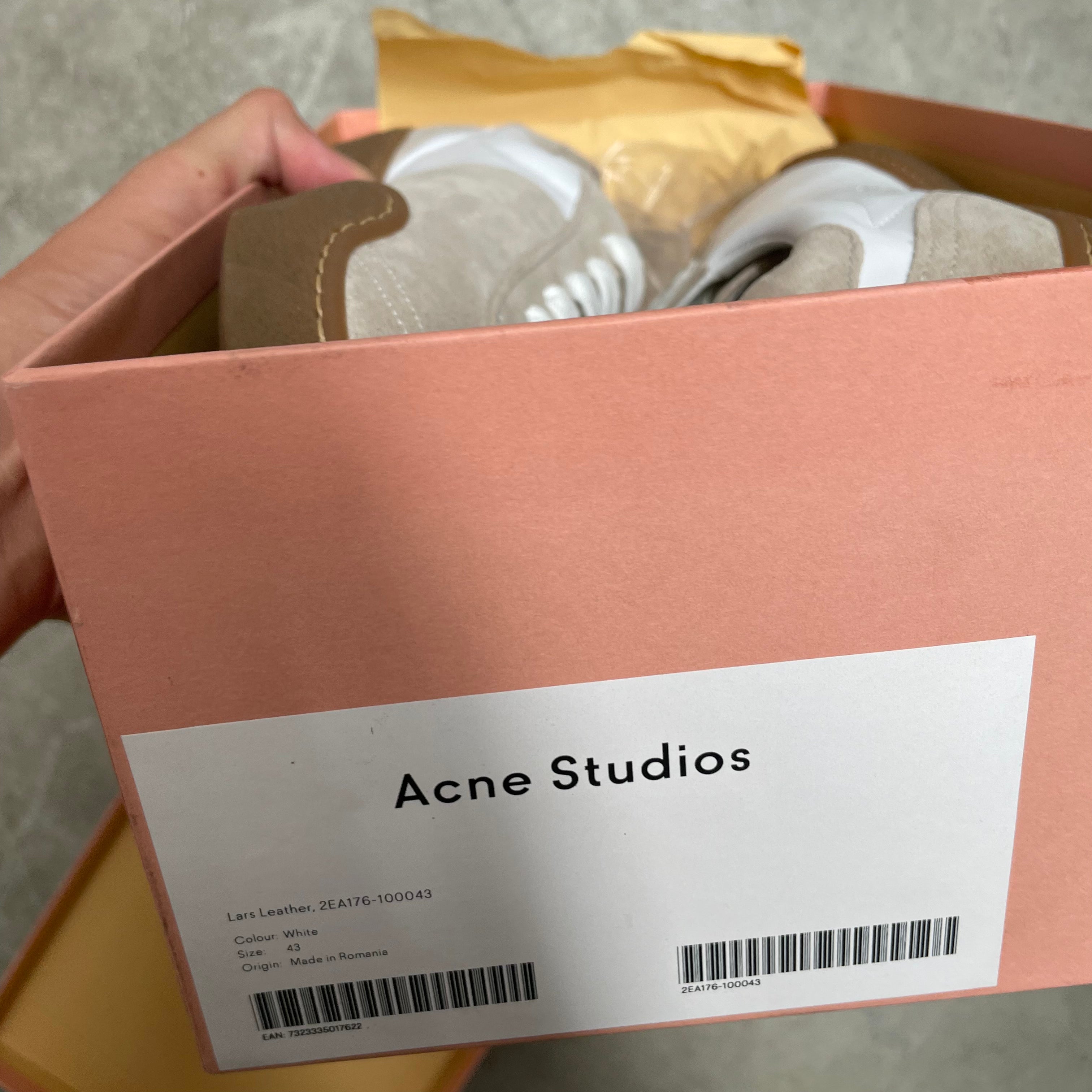 Acne Studios Lars Leather Sneaker EU43