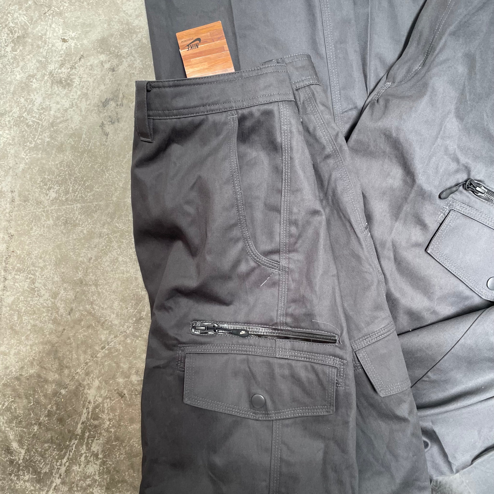 Vintage Nike Cargo Pant Grey Medium DEADSTOCK