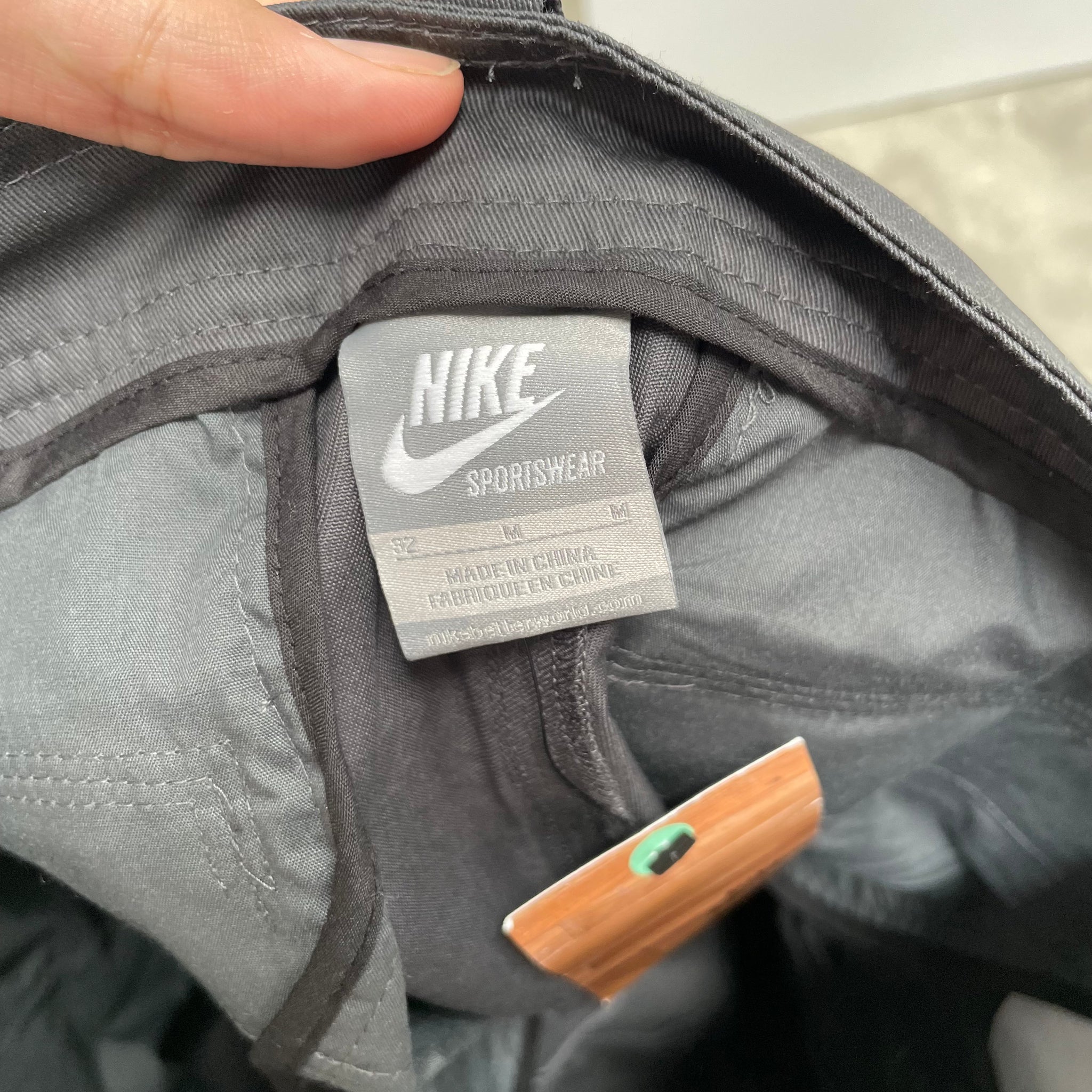 Vintage Nike Cargo Pant Grey Medium DEADSTOCK