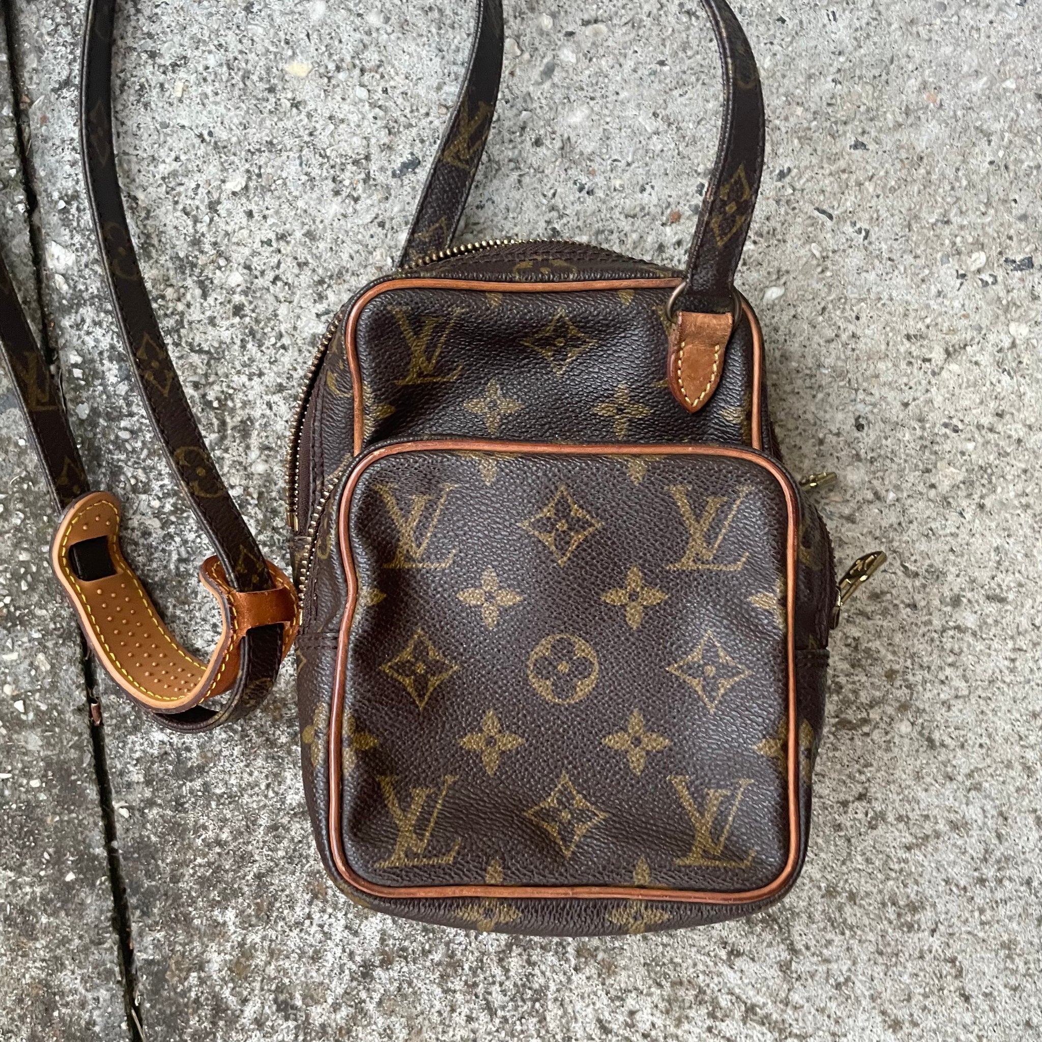 Louis Vuitton Mini Amazon Crossbody Monogram Bag