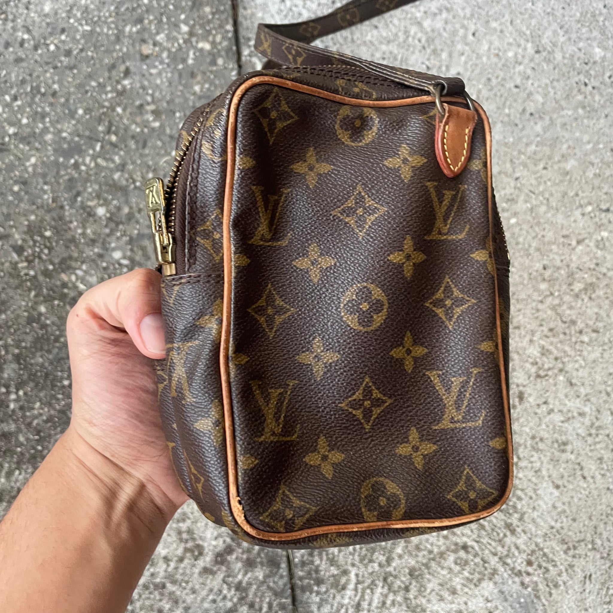 Louis Vuitton Mini Amazon Crossbody Monogram Bag
