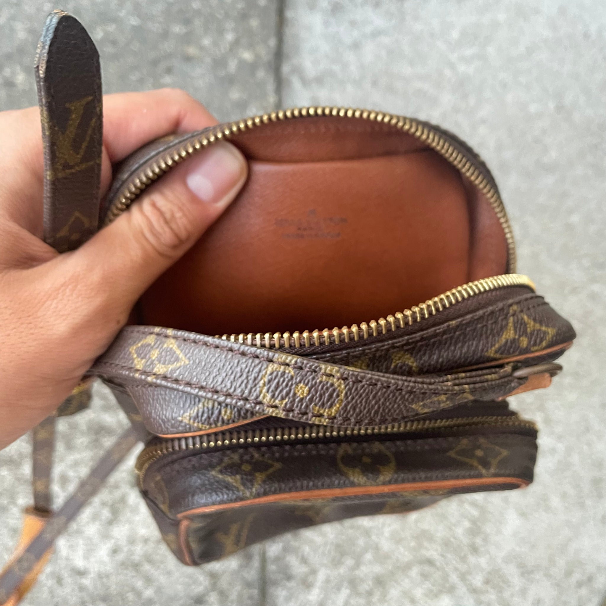 Louis Vuitton Mini Amazon Crossbody Monogram Bag