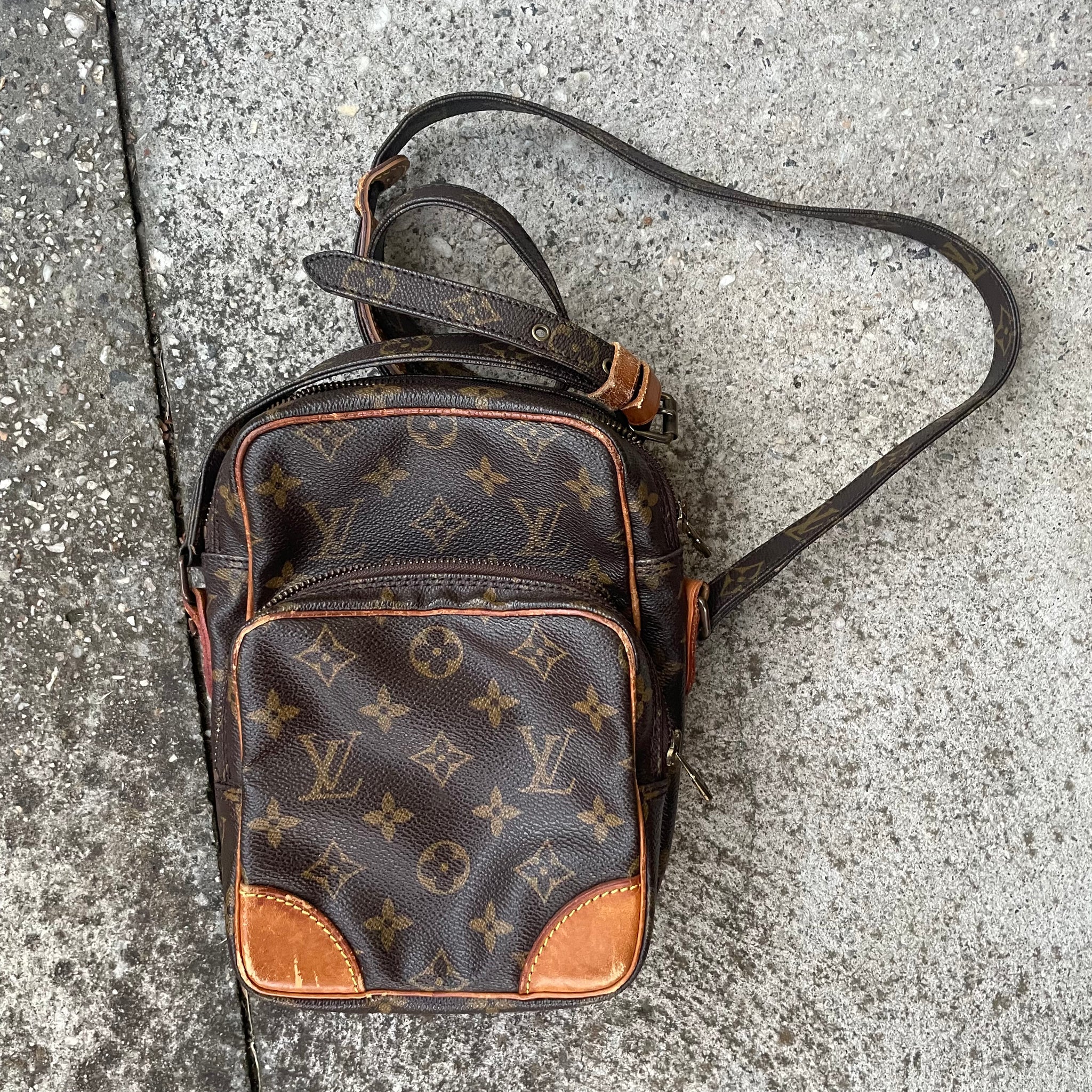 Louis Vuitton Amazon Crossbody Monogram Bag