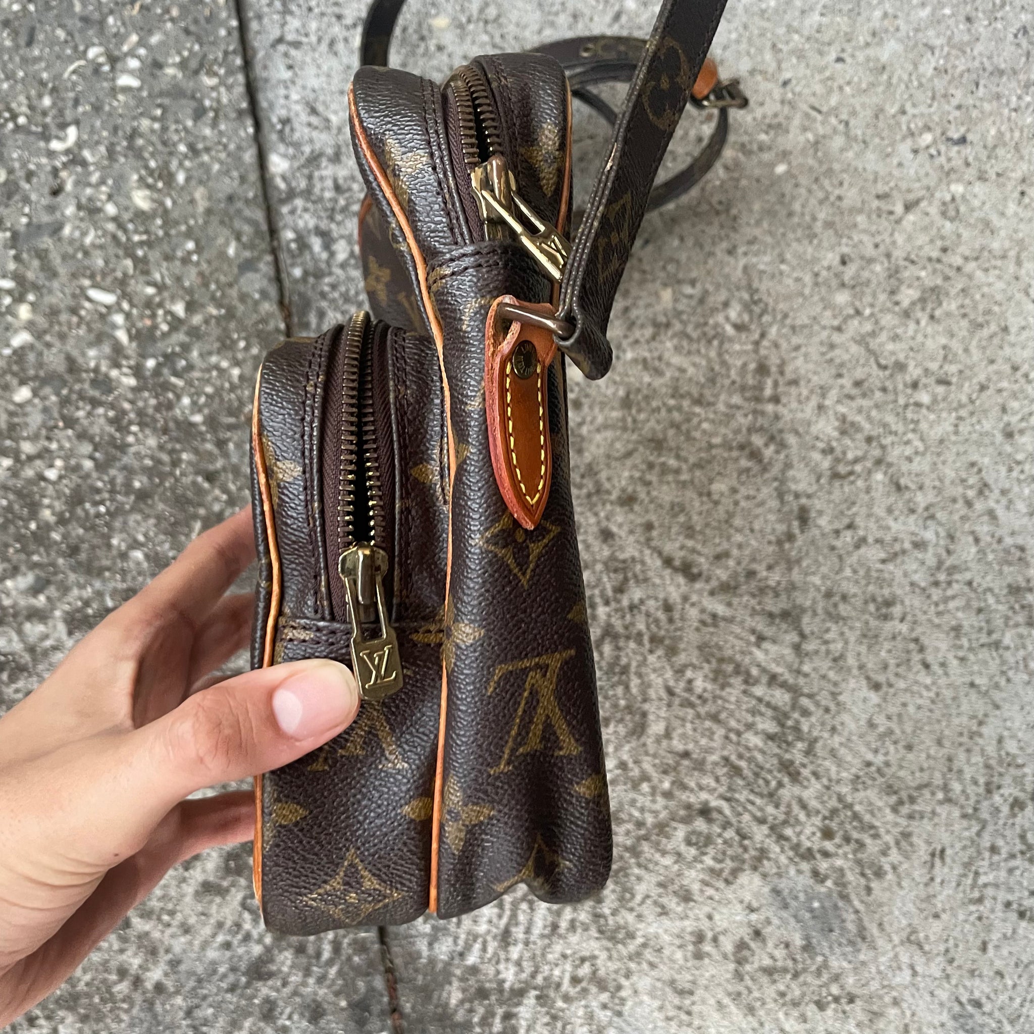 Louis Vuitton Amazon Crossbody Monogram Bag