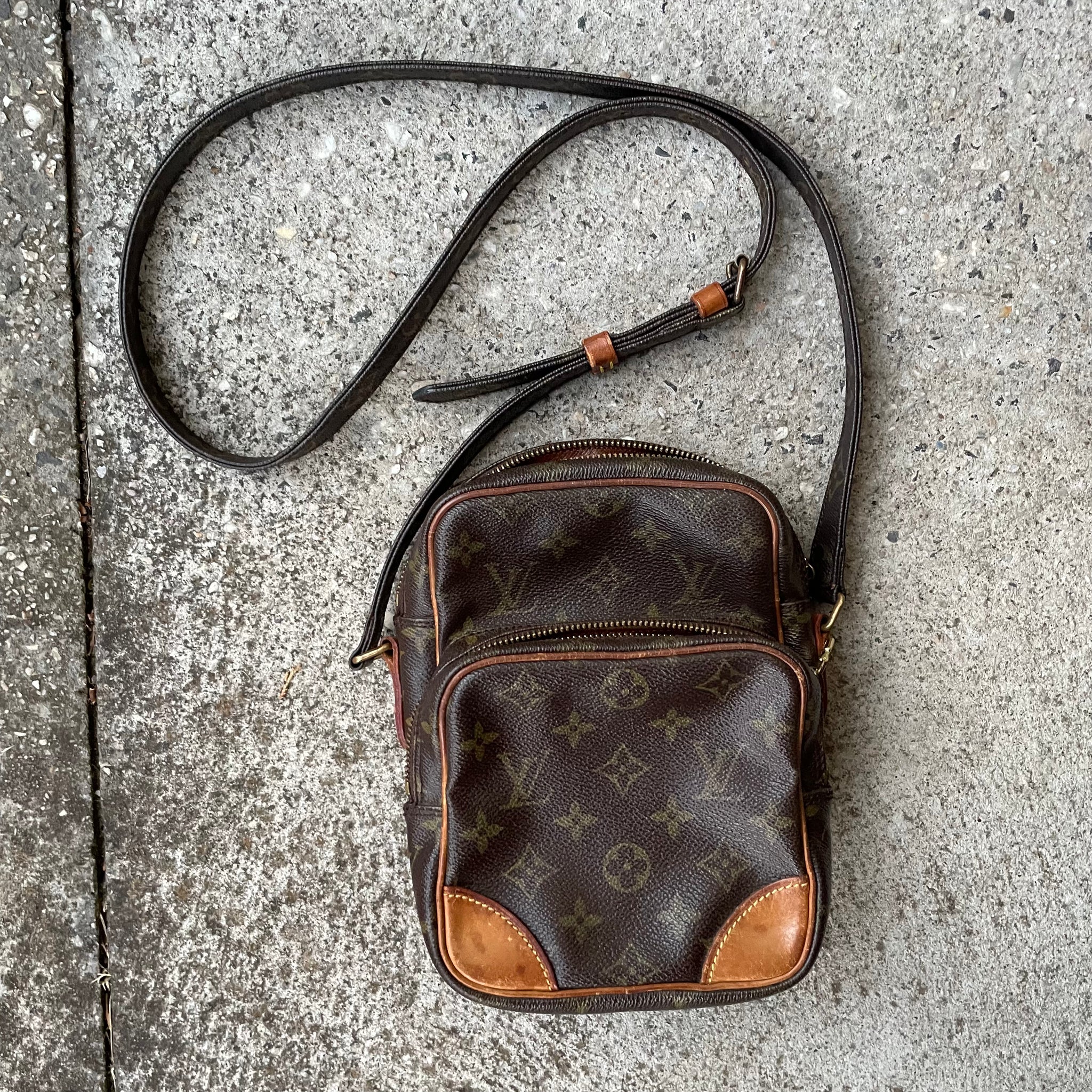 Louis Vuitton Amazon Crossbody Monogram Bag