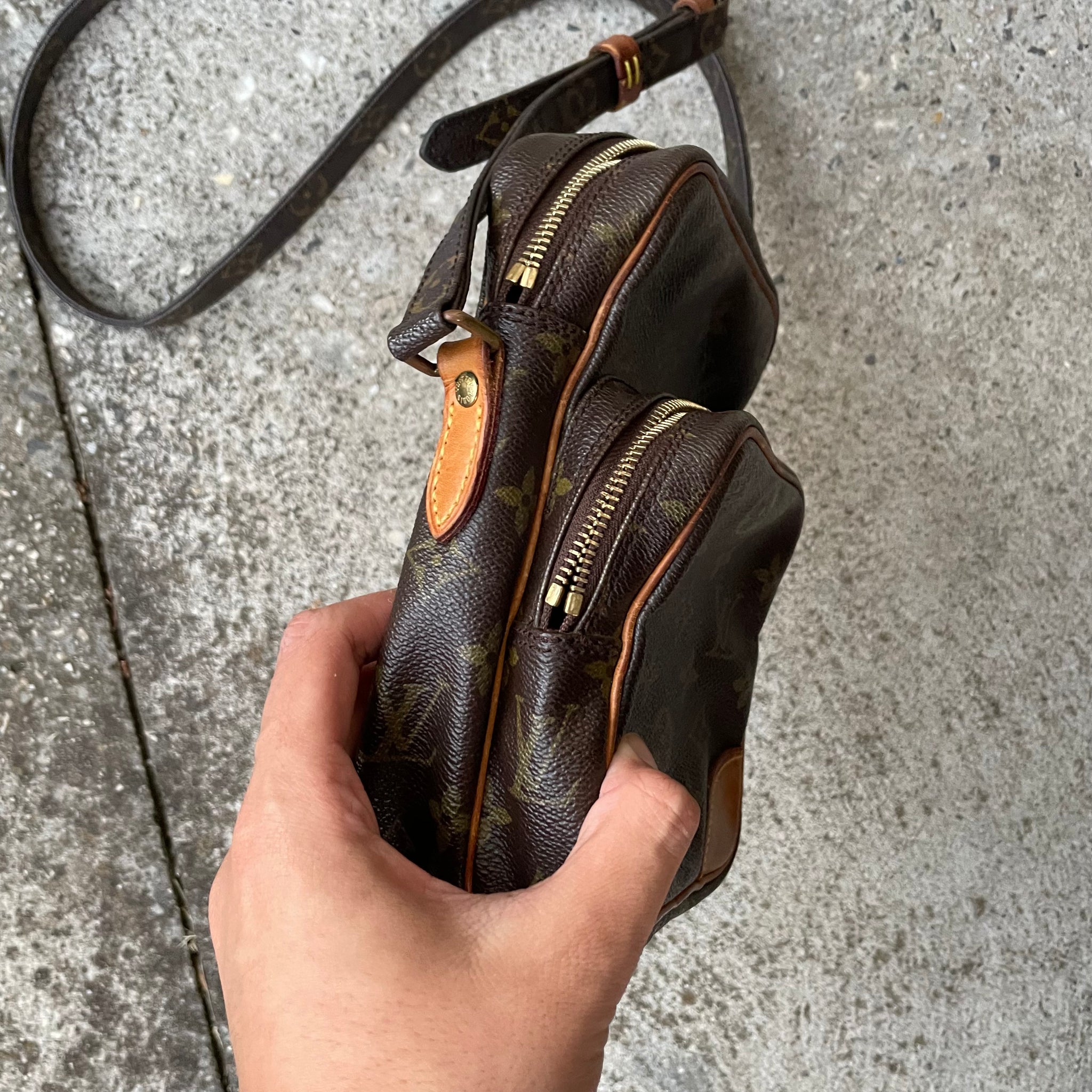 Louis Vuitton Amazon Crossbody Monogram Bag