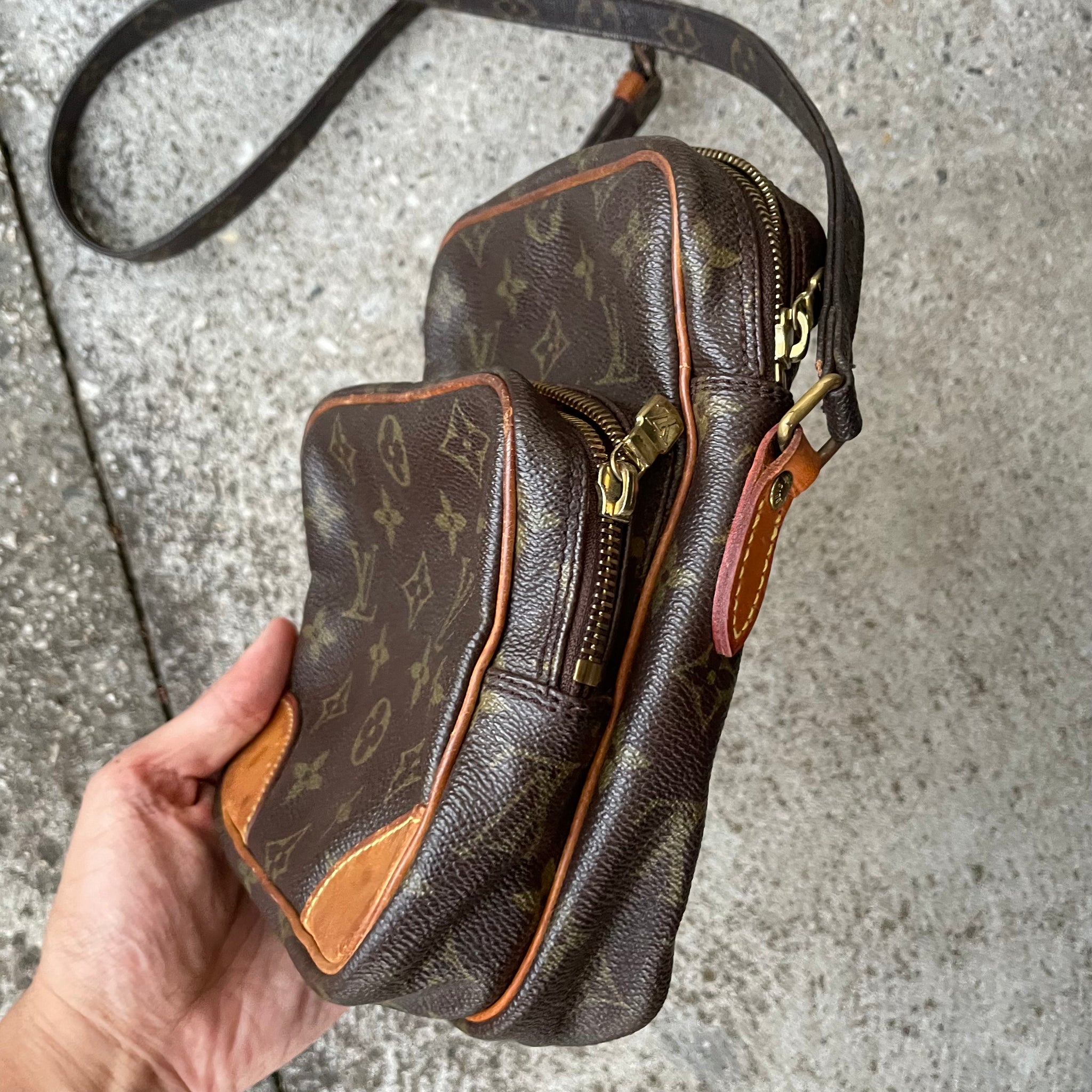 Louis Vuitton Amazon Crossbody Monogram Bag