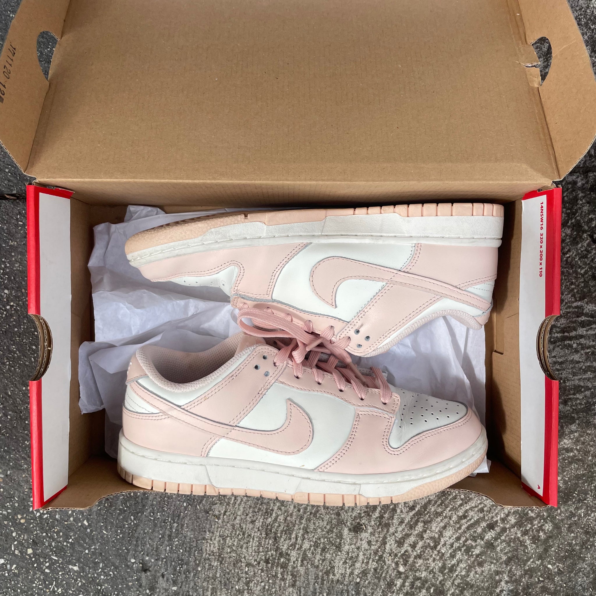 Nike Dunk Low Orange Pearl Dunk (8 Womens)