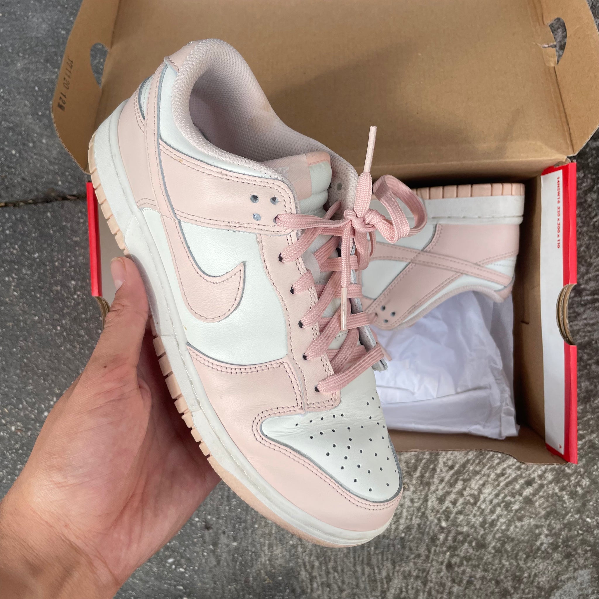 Nike Dunk Low Orange Pearl Dunk (8 Womens)