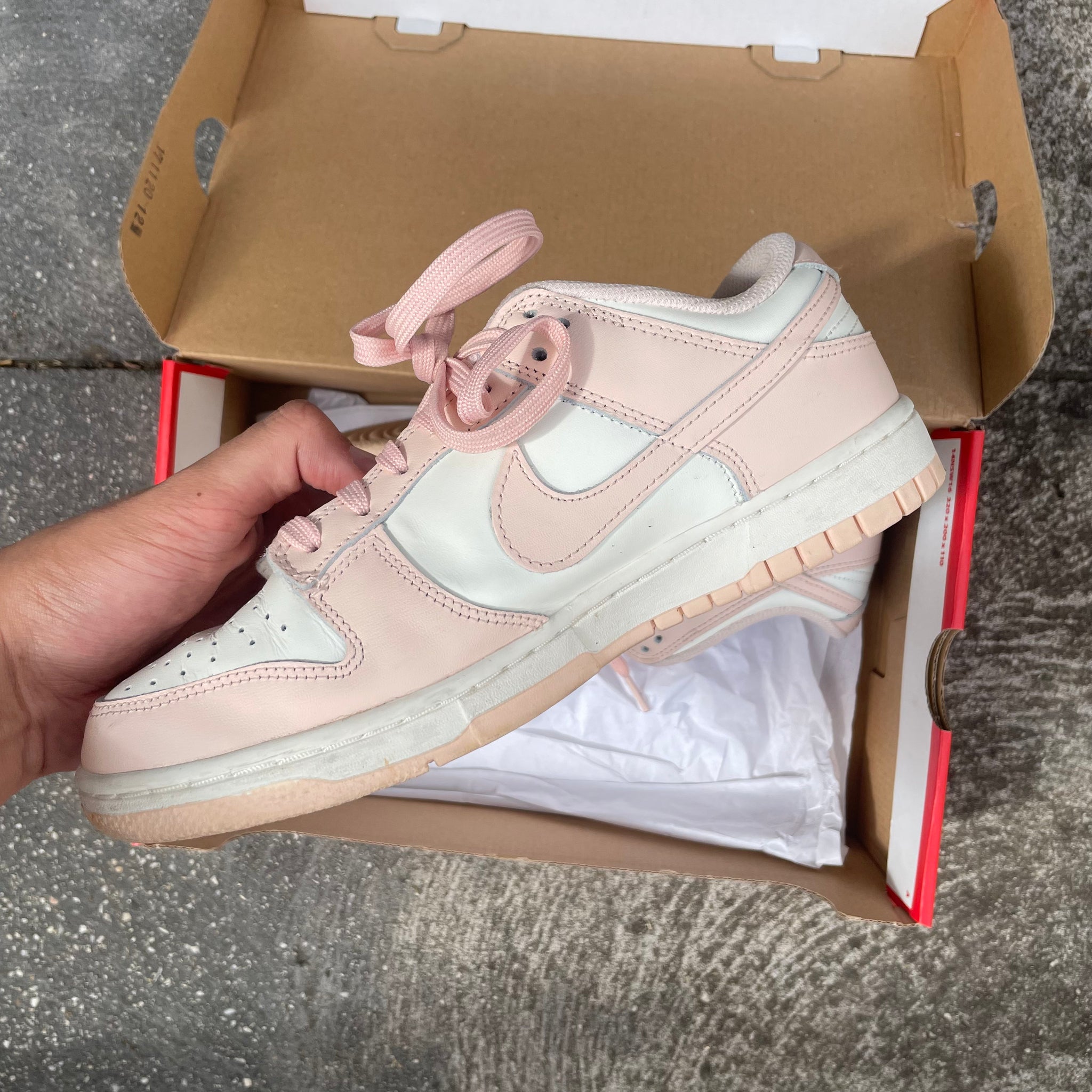 Nike Dunk Low Orange Pearl Dunk (8 Womens)