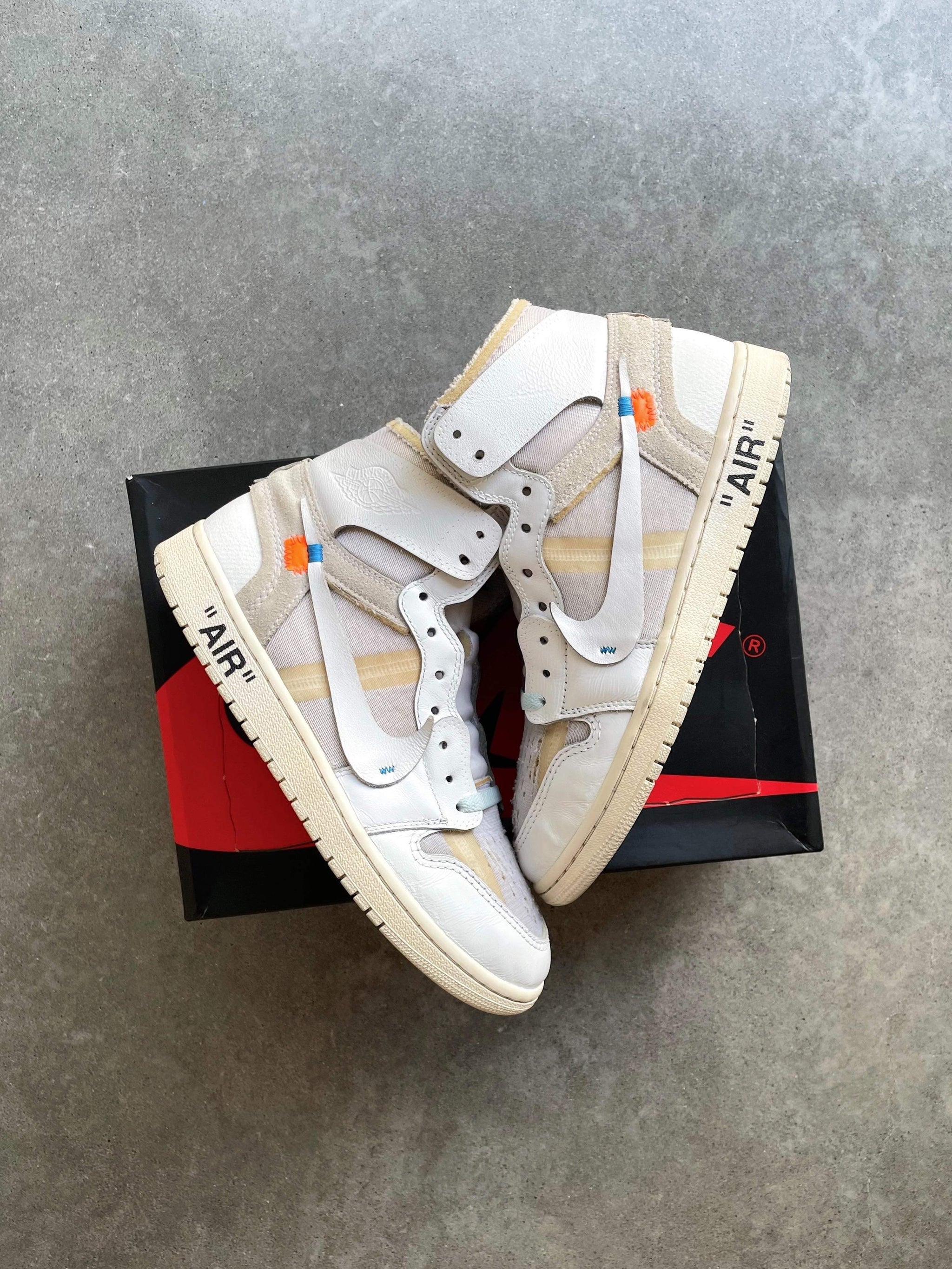 Shops off white air jordan 1 europe exclusive