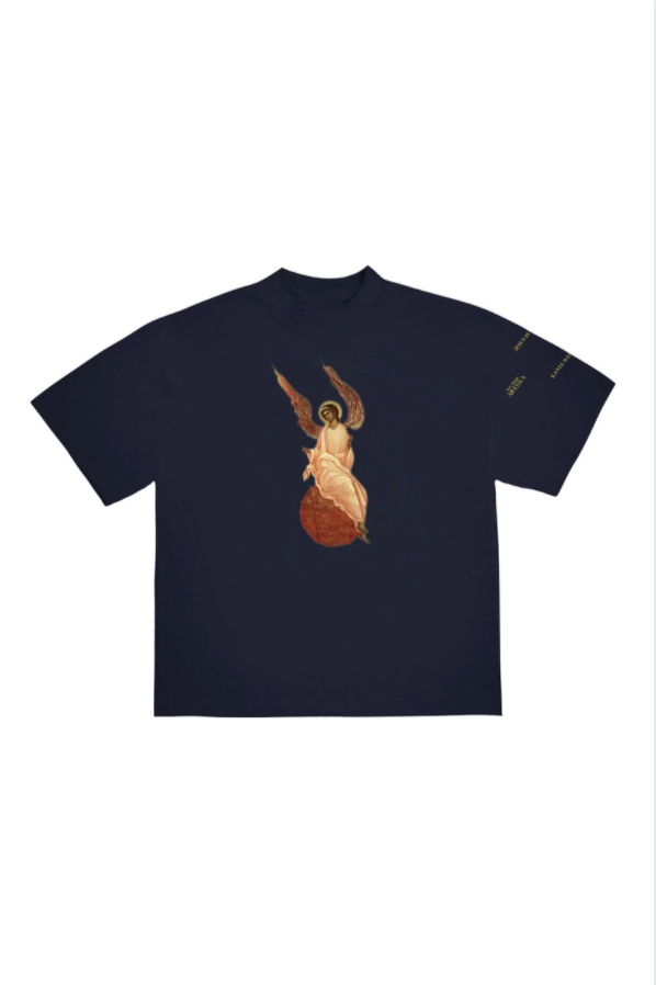 Kanye West Jesus Is King Archangel II T-Shirt Navy – Curated by
