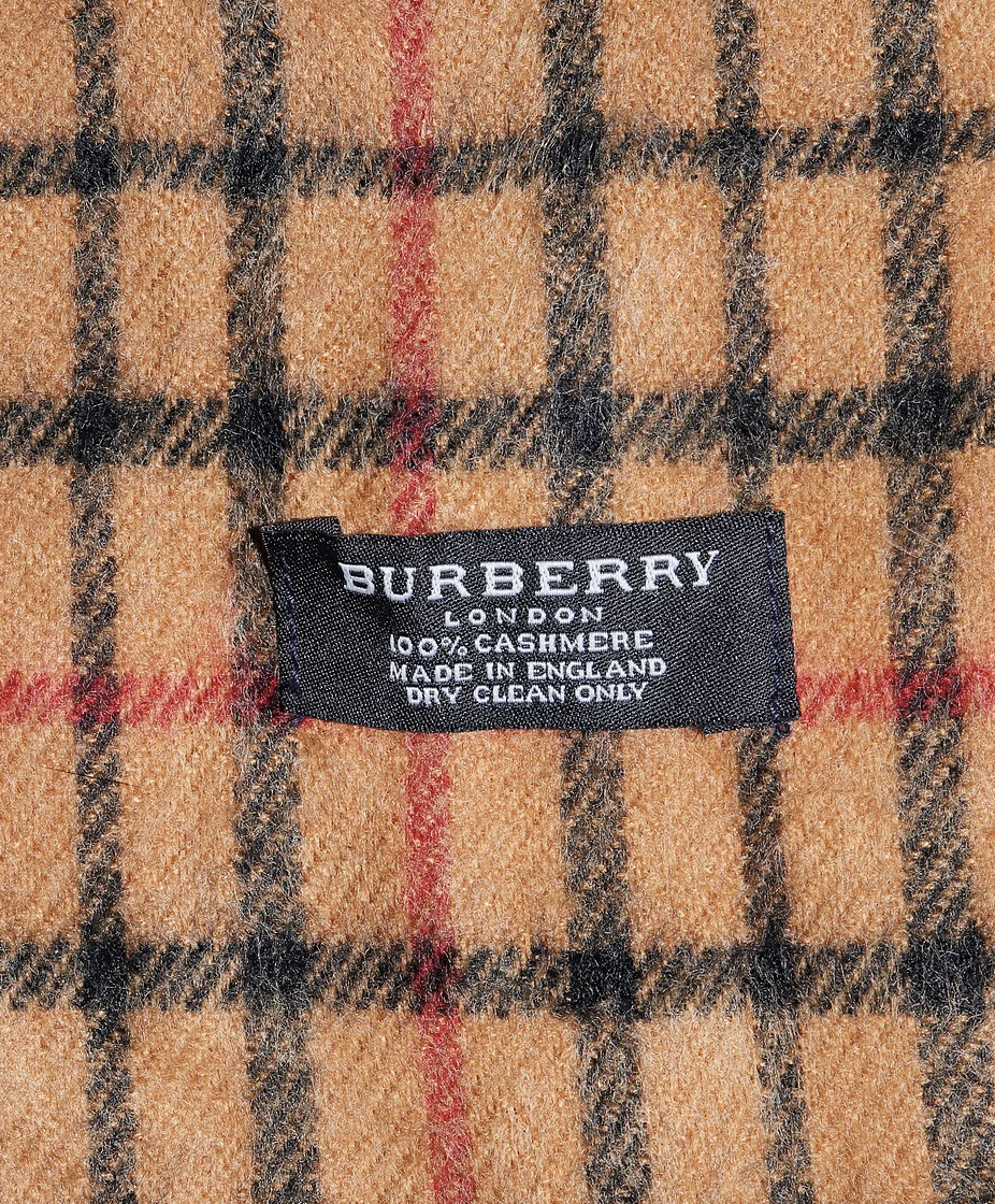 Burberry London Nova Check Cashmere Scarf
