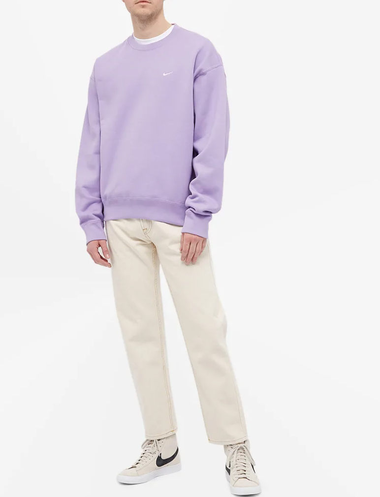 NIKE NRG Crew Sweater Lilac Purple