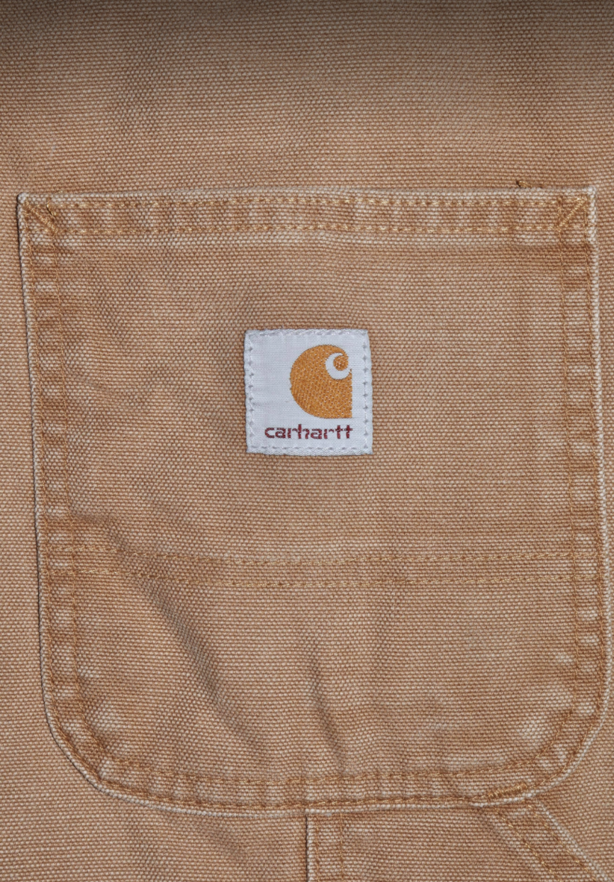 Vintage Carhartt Double Knee Thick Light Brown Carpenter Pants