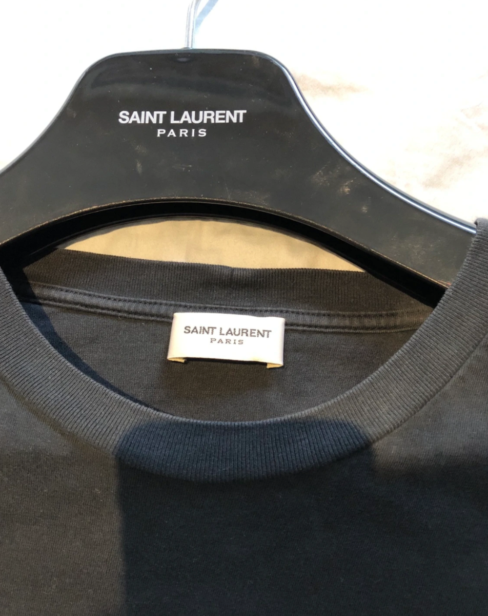Saint Laurent Snake Logo T Shirt