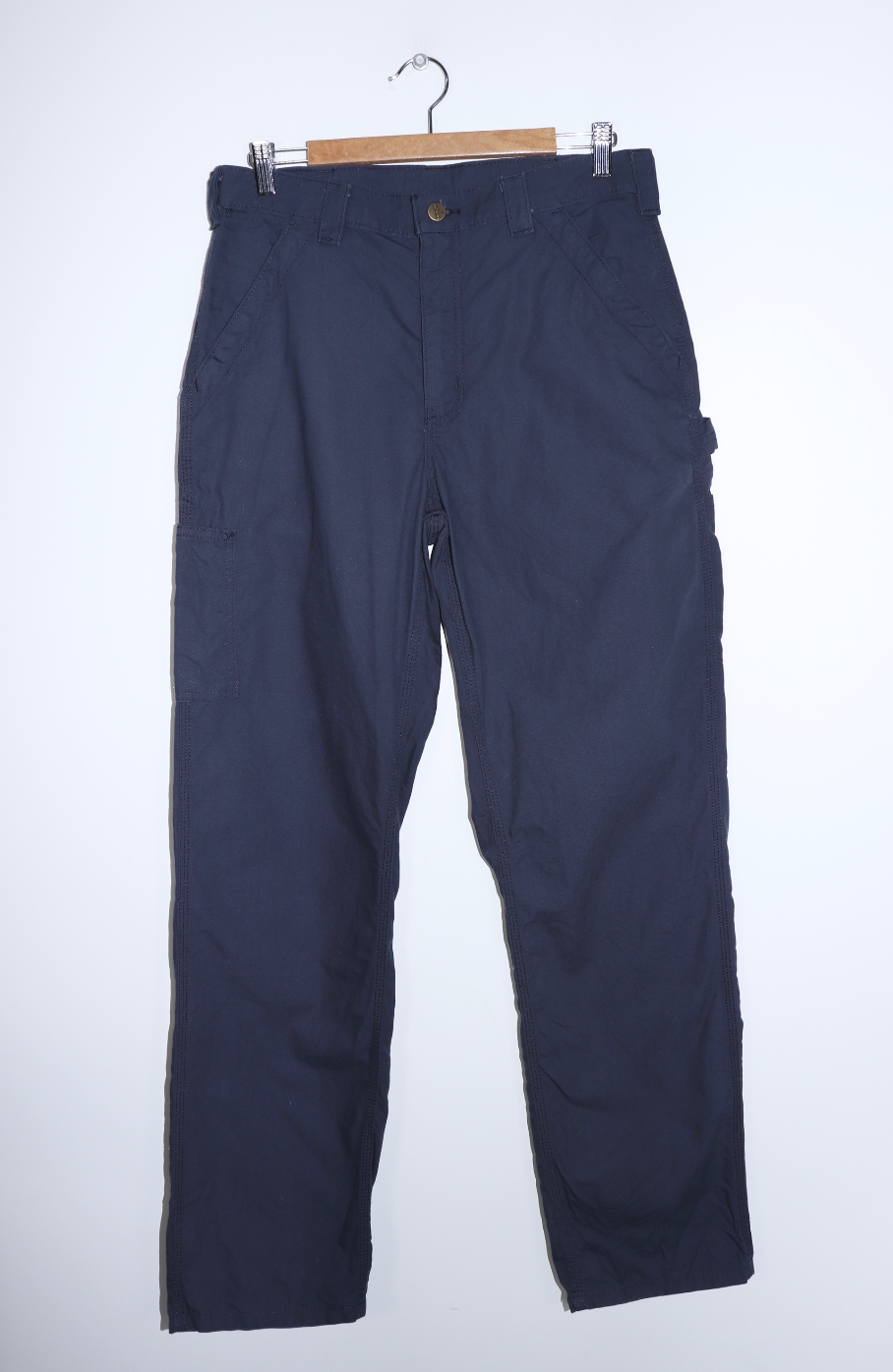 Vintage Carhartt Navy Carpenter Pants 32 X 34