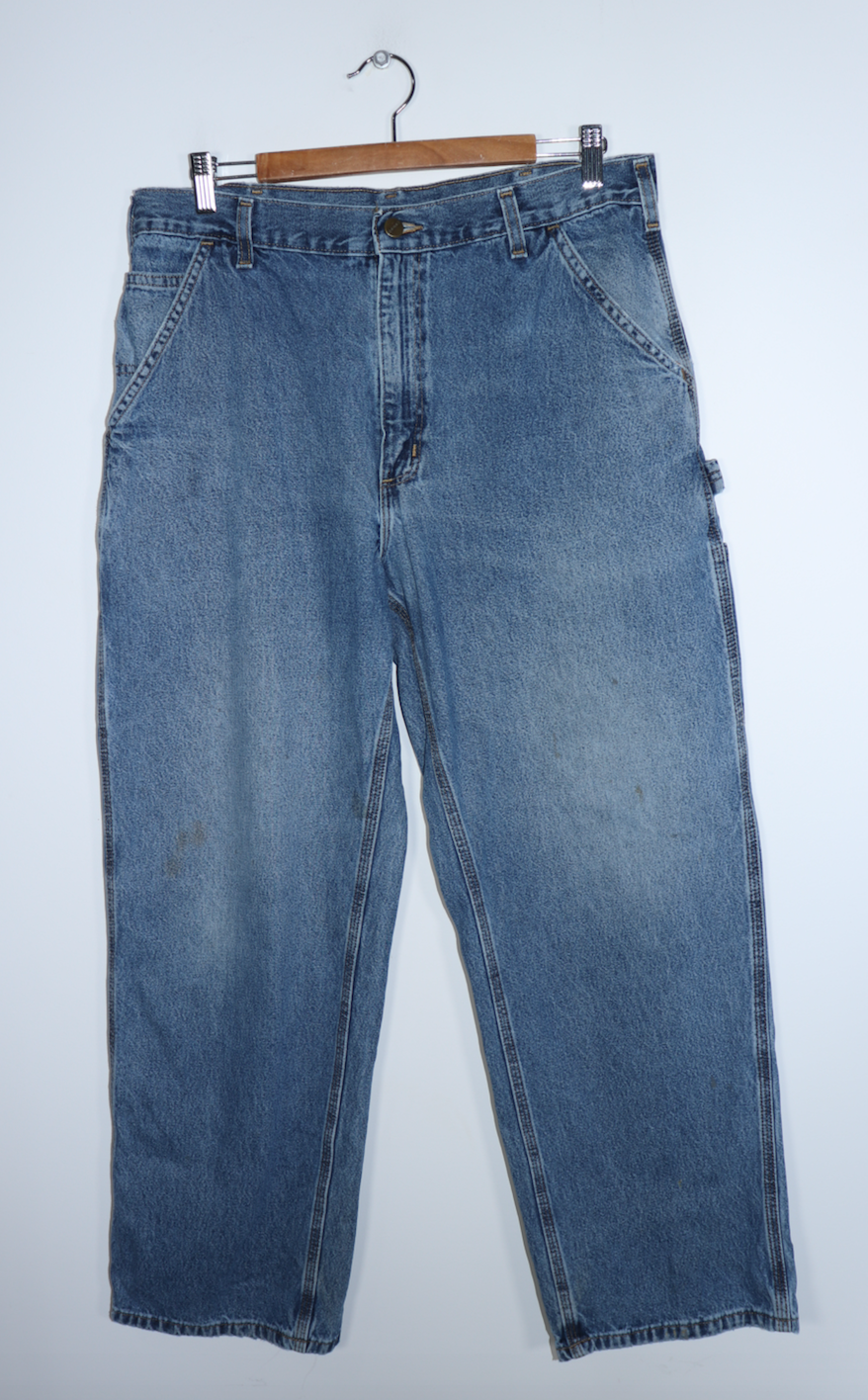 Vintage Carhartt Denim Carpenter Pants 36 X 30