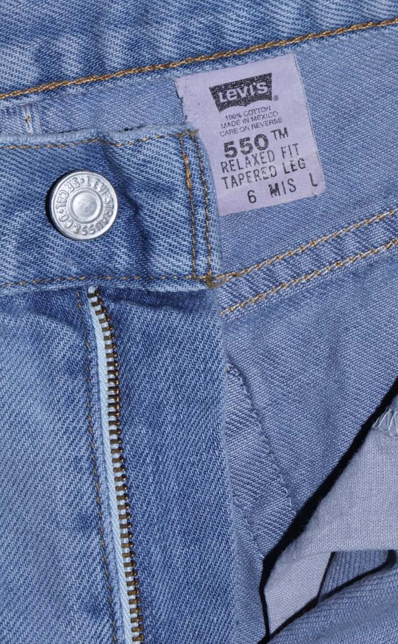 Vintage 90s Levi's 550 Denim Jeans Size: Women's 6