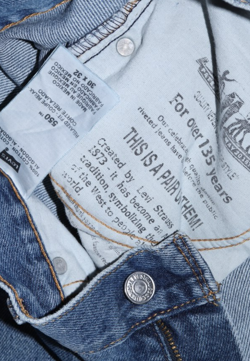 Old School 2000s Levi's 550 Denim Jeans Size: 30 X 32
