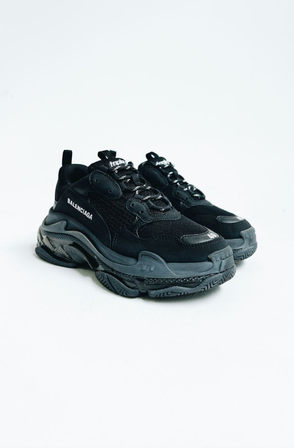 Balenciaga Triple S Black EU 40 US7 Curated by Charbel