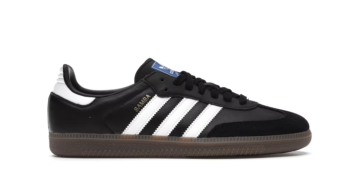 Adidas Samba Sneakers Black White Gum