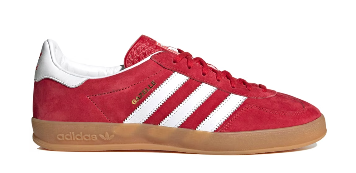 Adidas Red Gazelle Indoor Sneakers