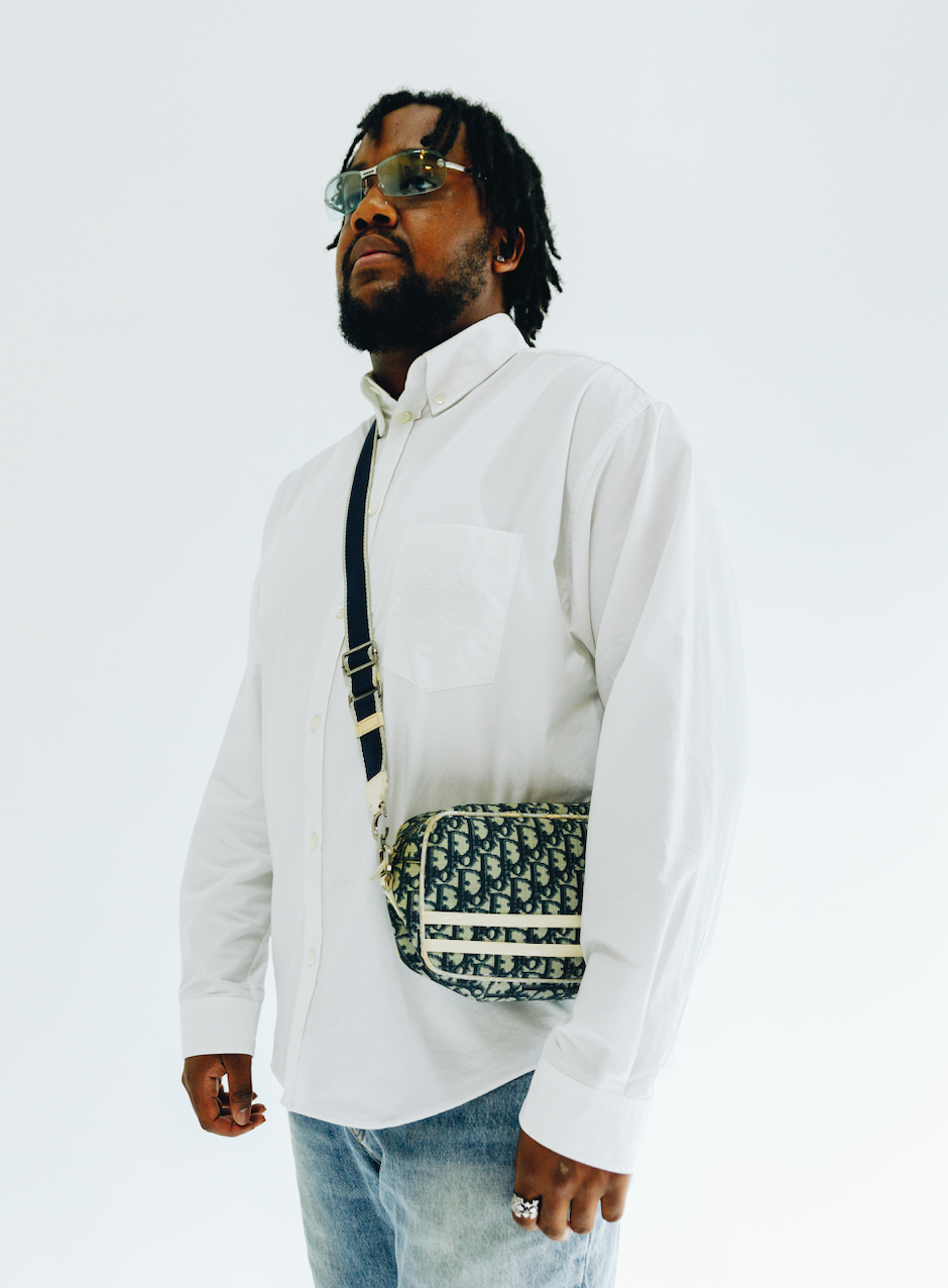 Balenciaga Crest Logo Button Up Shirt (XL-XXL)