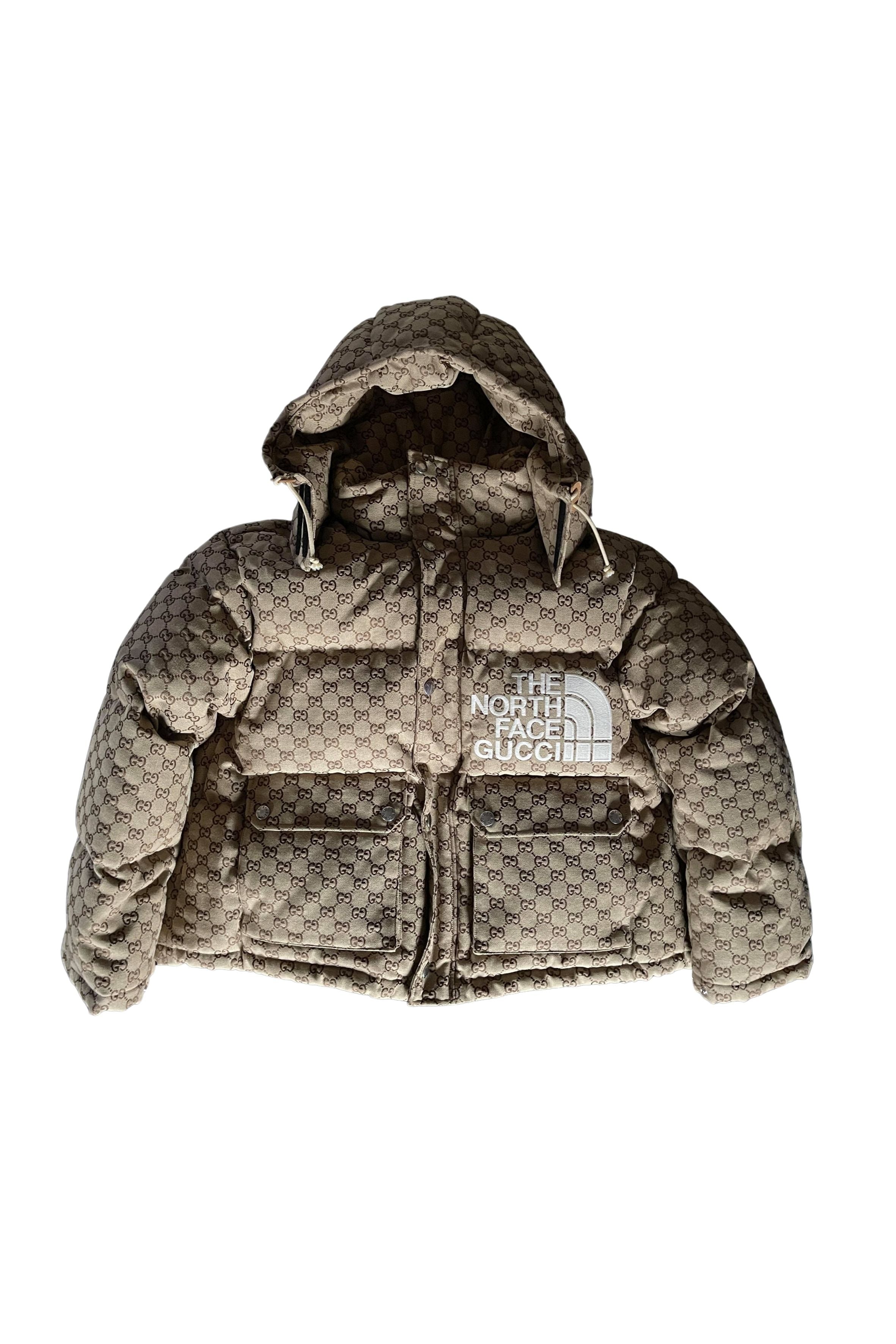Gucci x The North Face Down Jacket Beige/Ebony