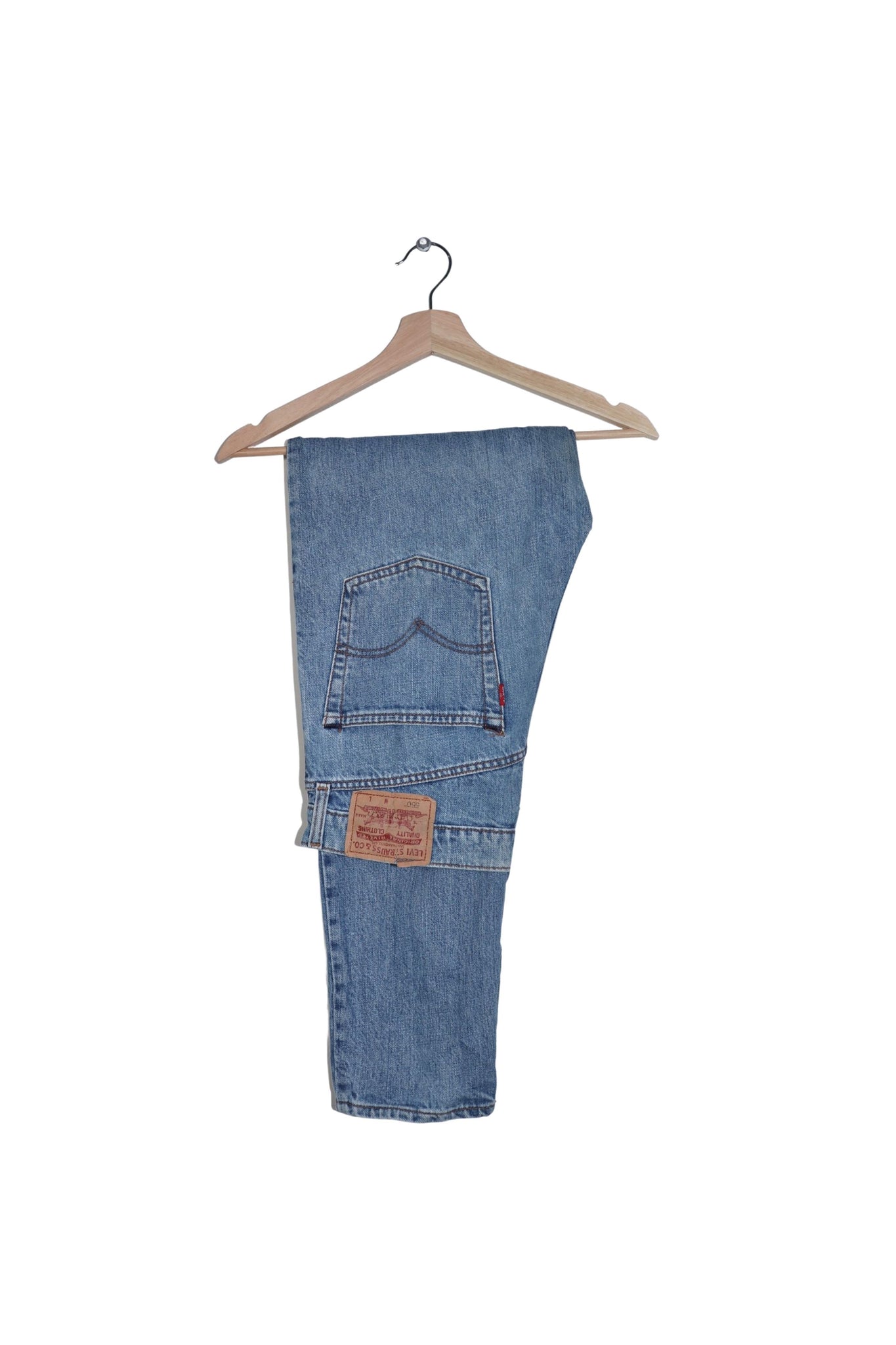 Vintage 90s Levi's 550 Denim Jeans (1990) 32 X 31 (fits a 30 X 30)