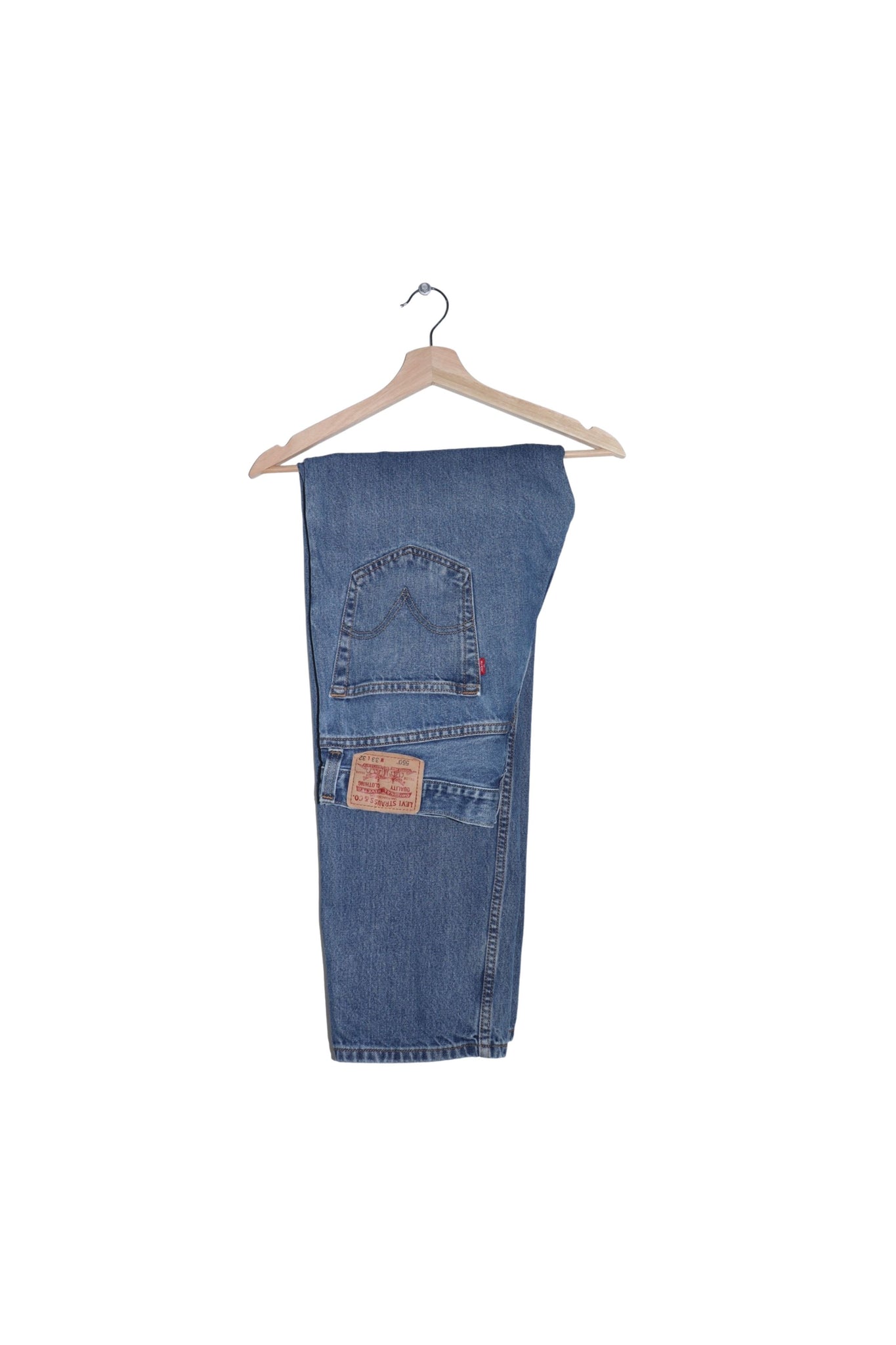Old School 2000s Levi's 550 Denim Jeans Size: 33 X 32 (fits a 32 X 32)