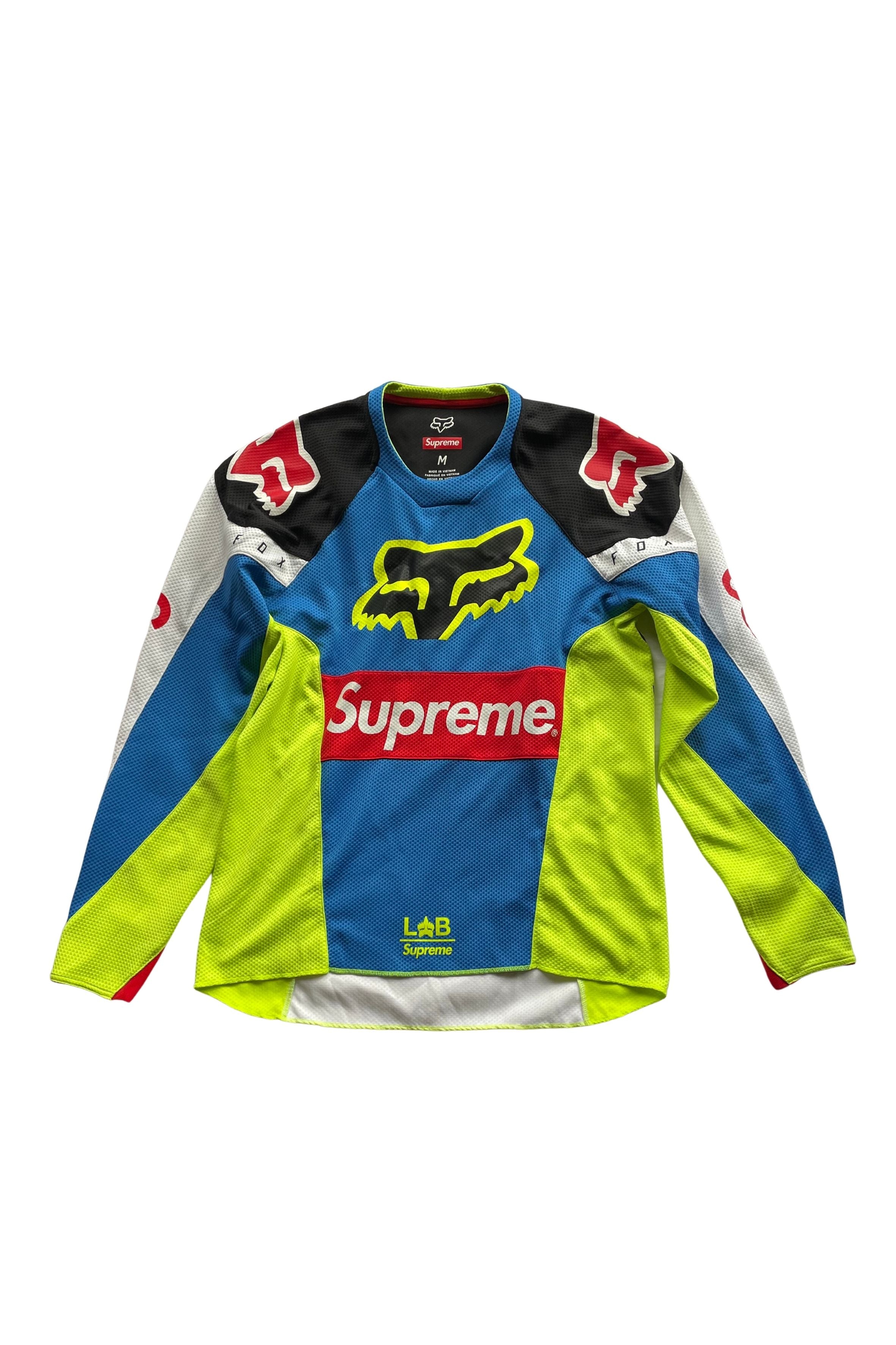 Supreme Fox Racing Moto Jersey Top Multicolor Size M