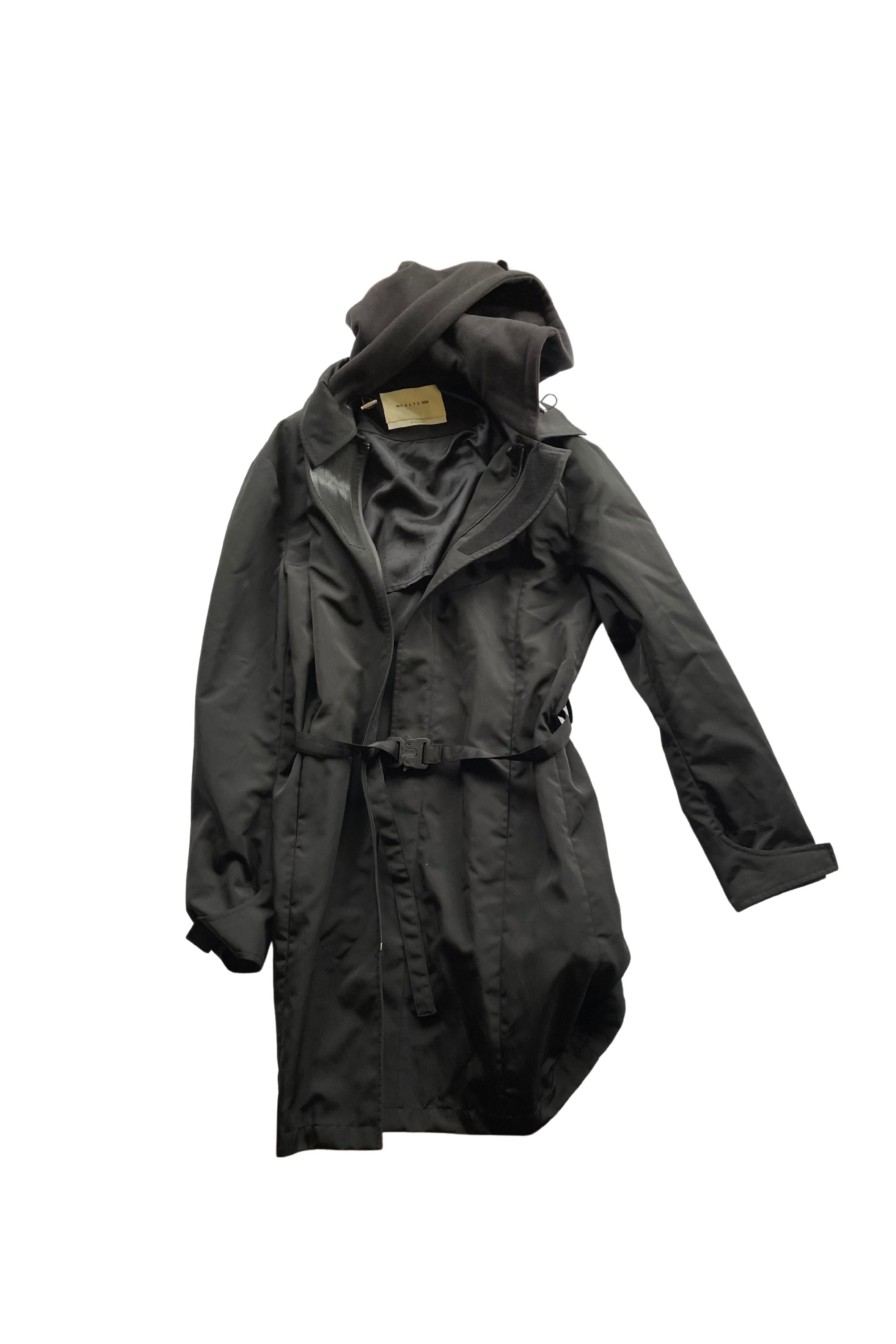 Alyx Hooded Black Coat