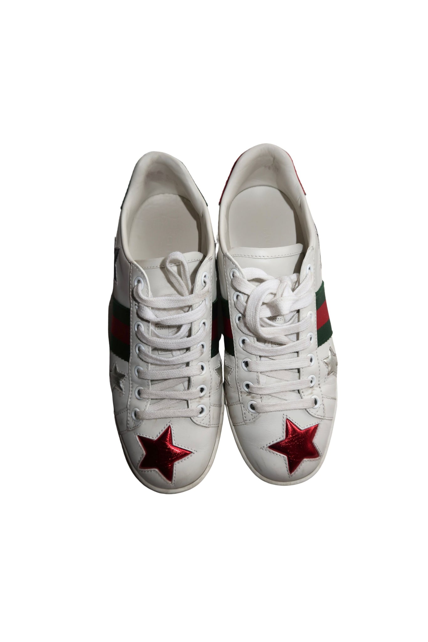 Gucci Ace White with Stars G36