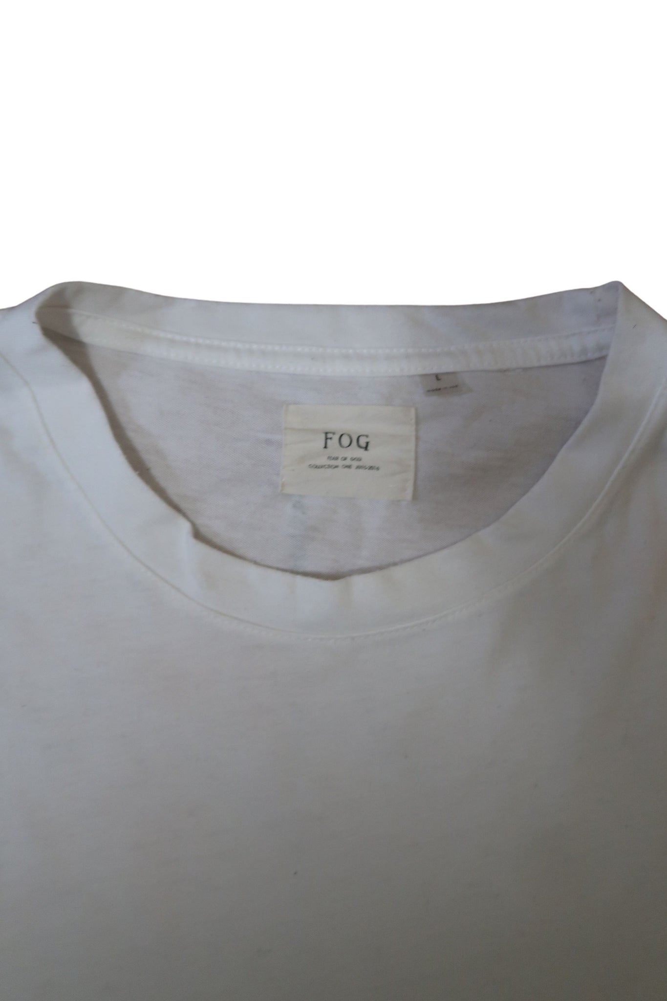FOG Fear of God Collection One White Tshirt