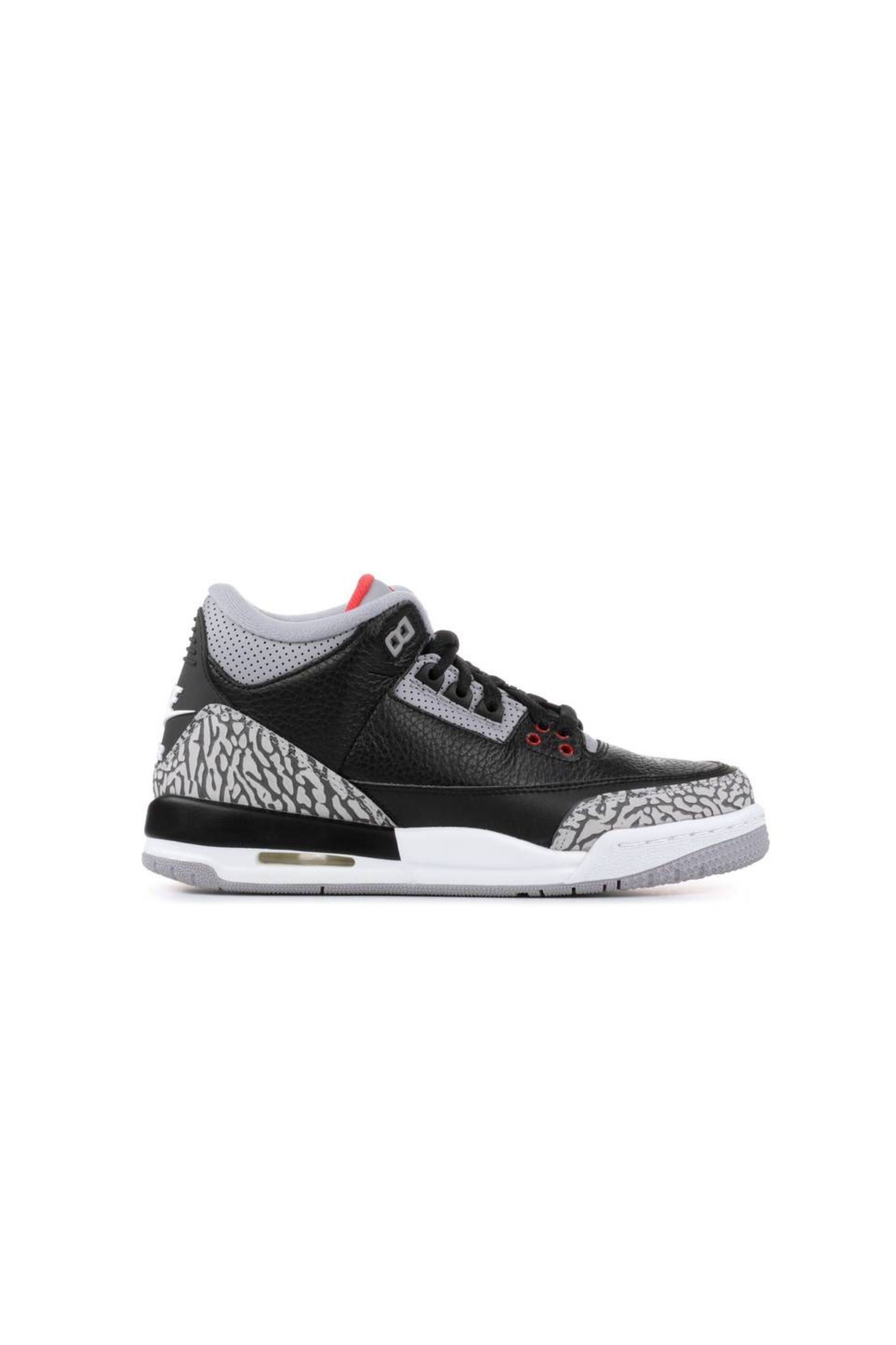 Nike Air Jordan 3 Retro Black/Cement' GS