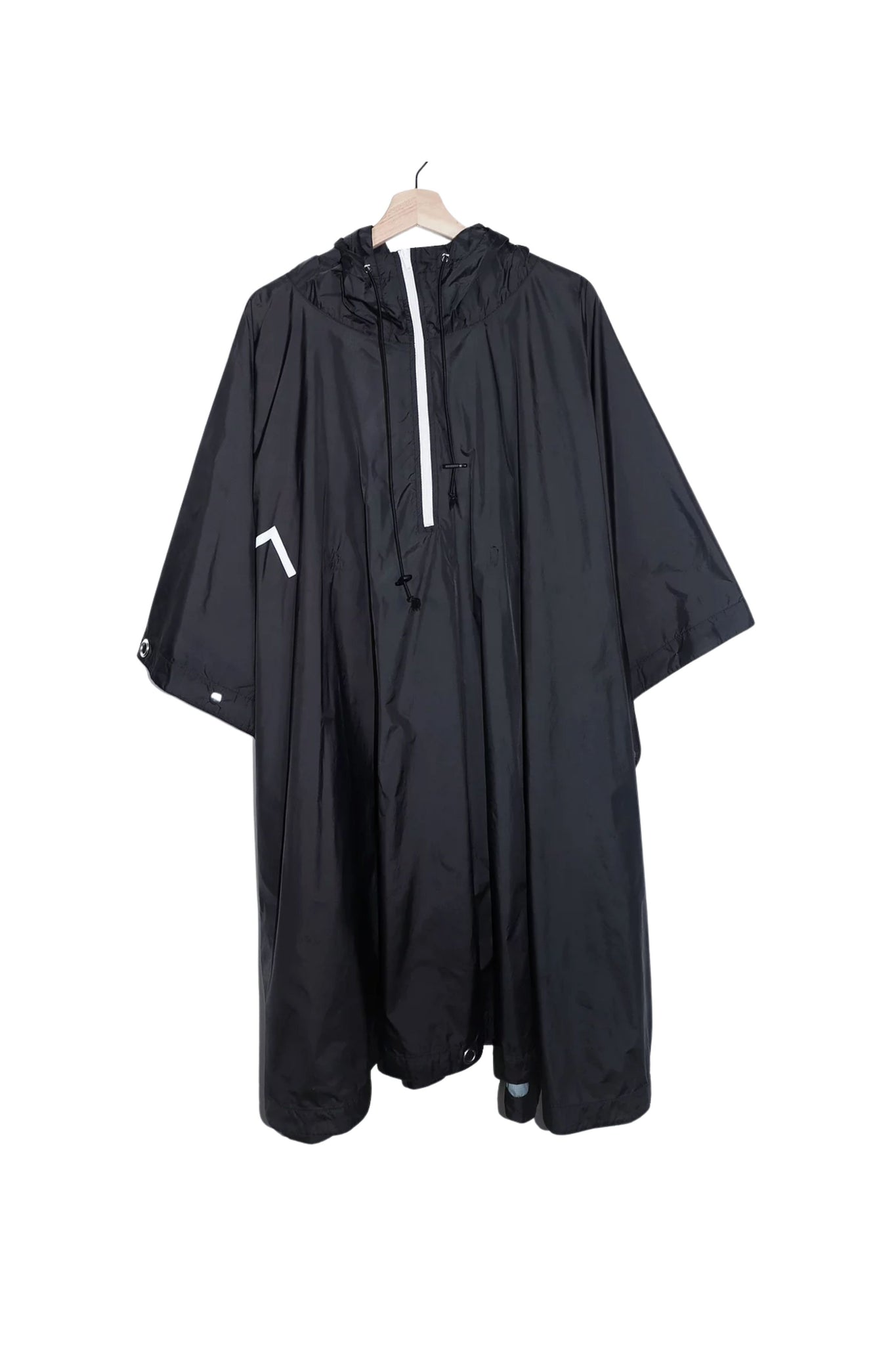 A Cold Wall PVC Logo Hooded Spray Poncho (one size)