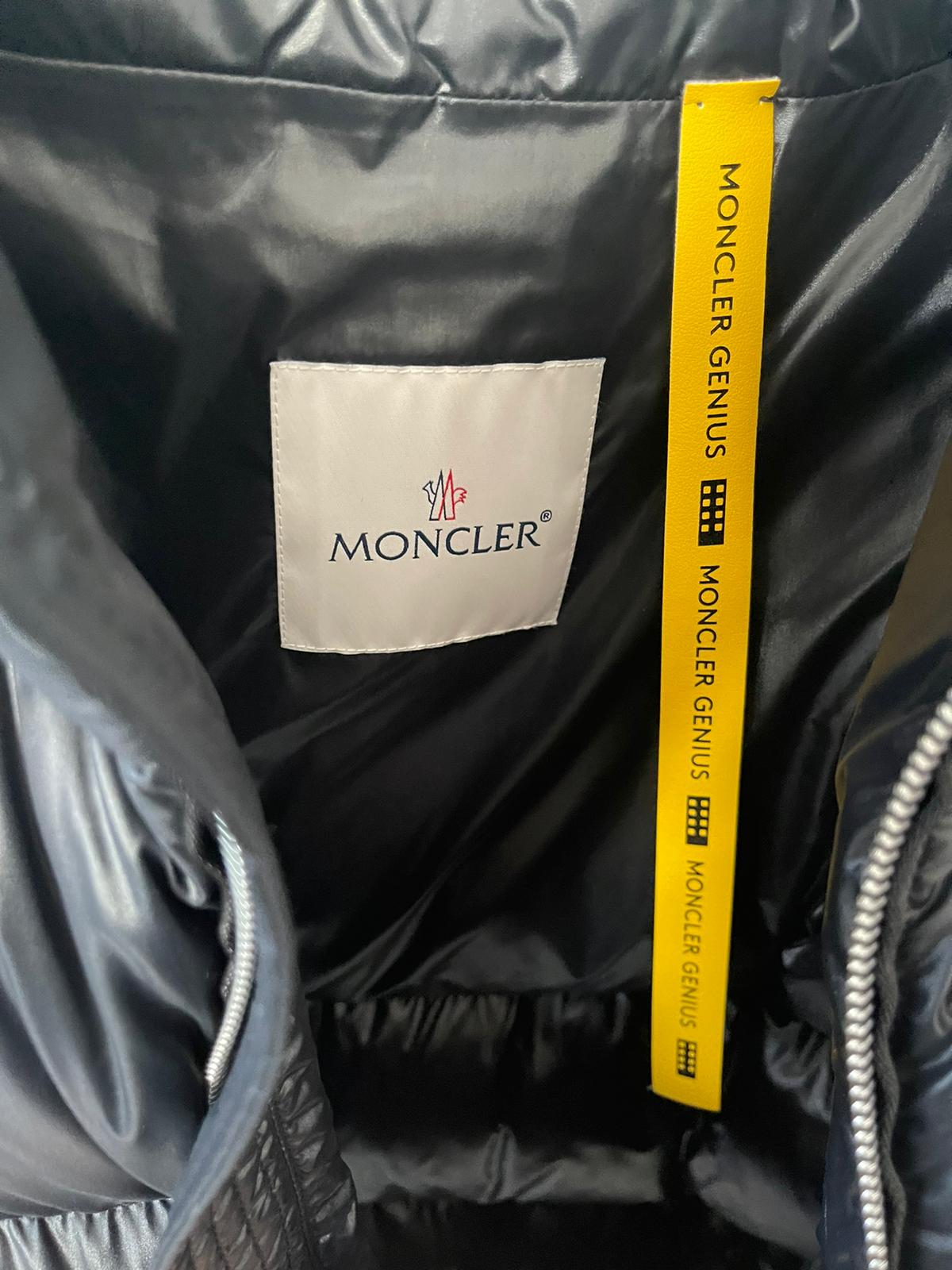 Moncler 1017 ALYX 9SM Black Down Almond Puffer Jacket