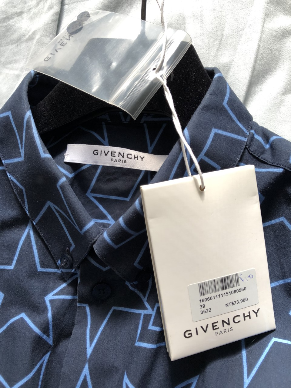 Givenchy Logo Button Up