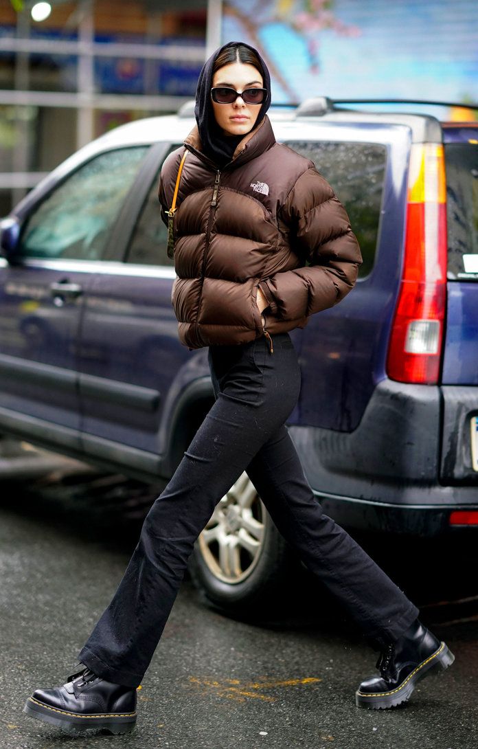 North Face Duck Down 70 Series Brown Puffer Jacket
