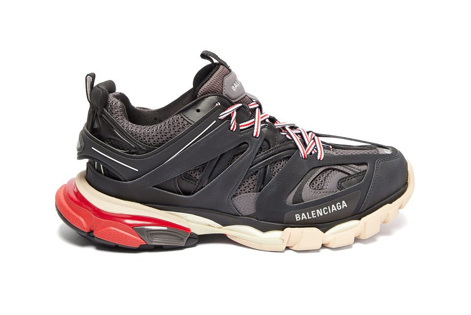 Balenciaga runner black red store