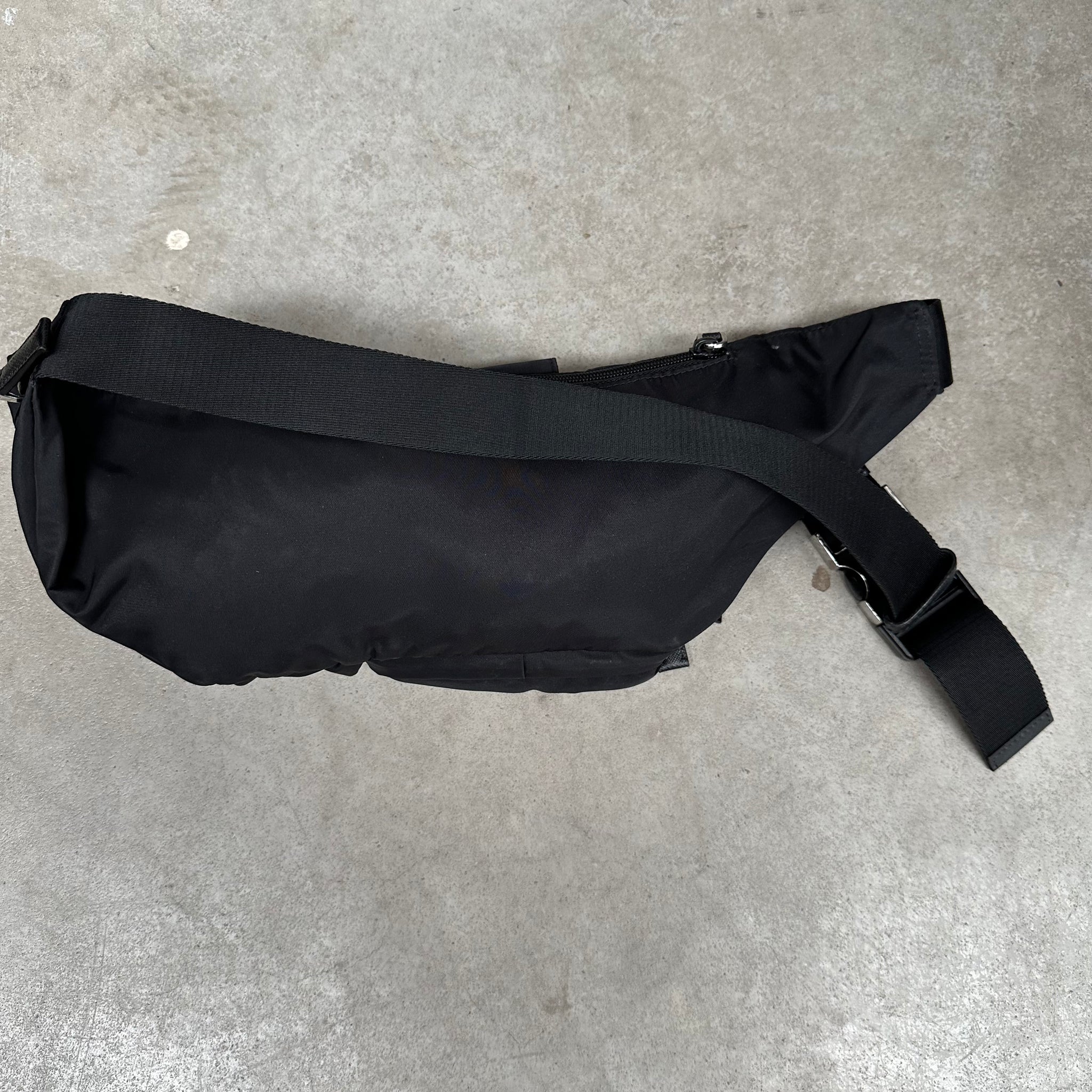 Prada Nylon Black Belt / Bum Bag