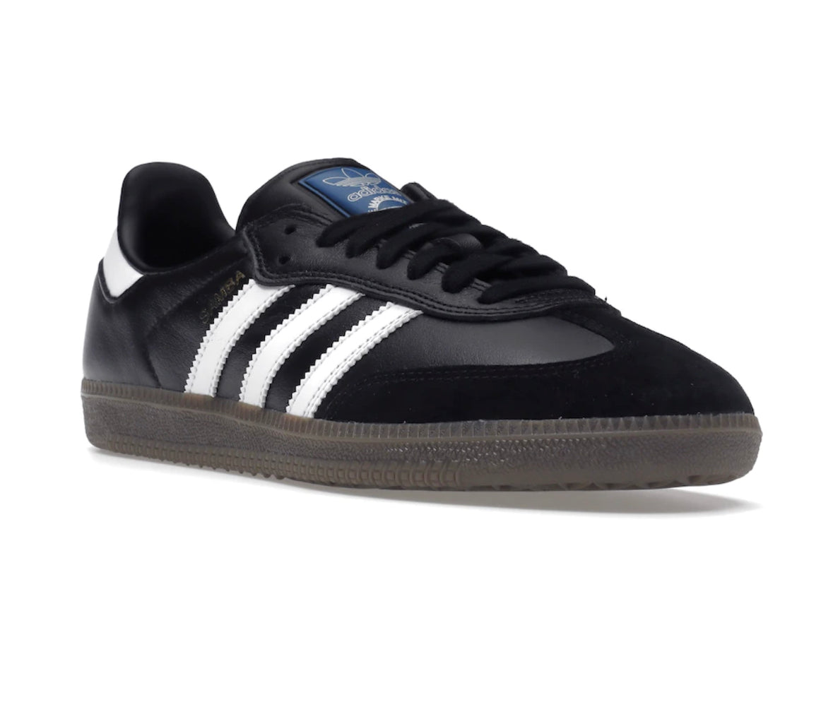 Adidas Samba Sneakers Black White Gum – Curated by Charbel