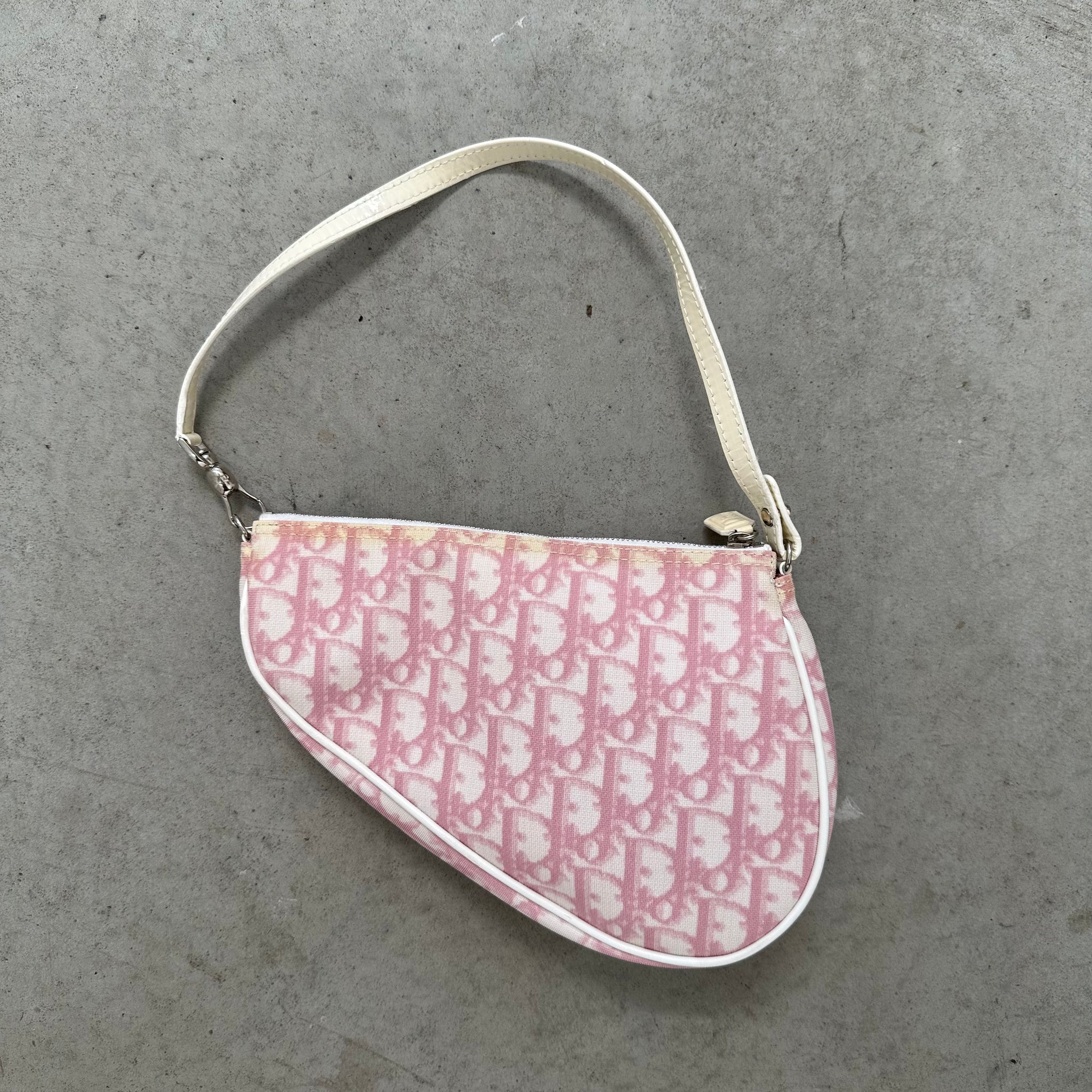 Dior Trotter Saddle Bag Pink