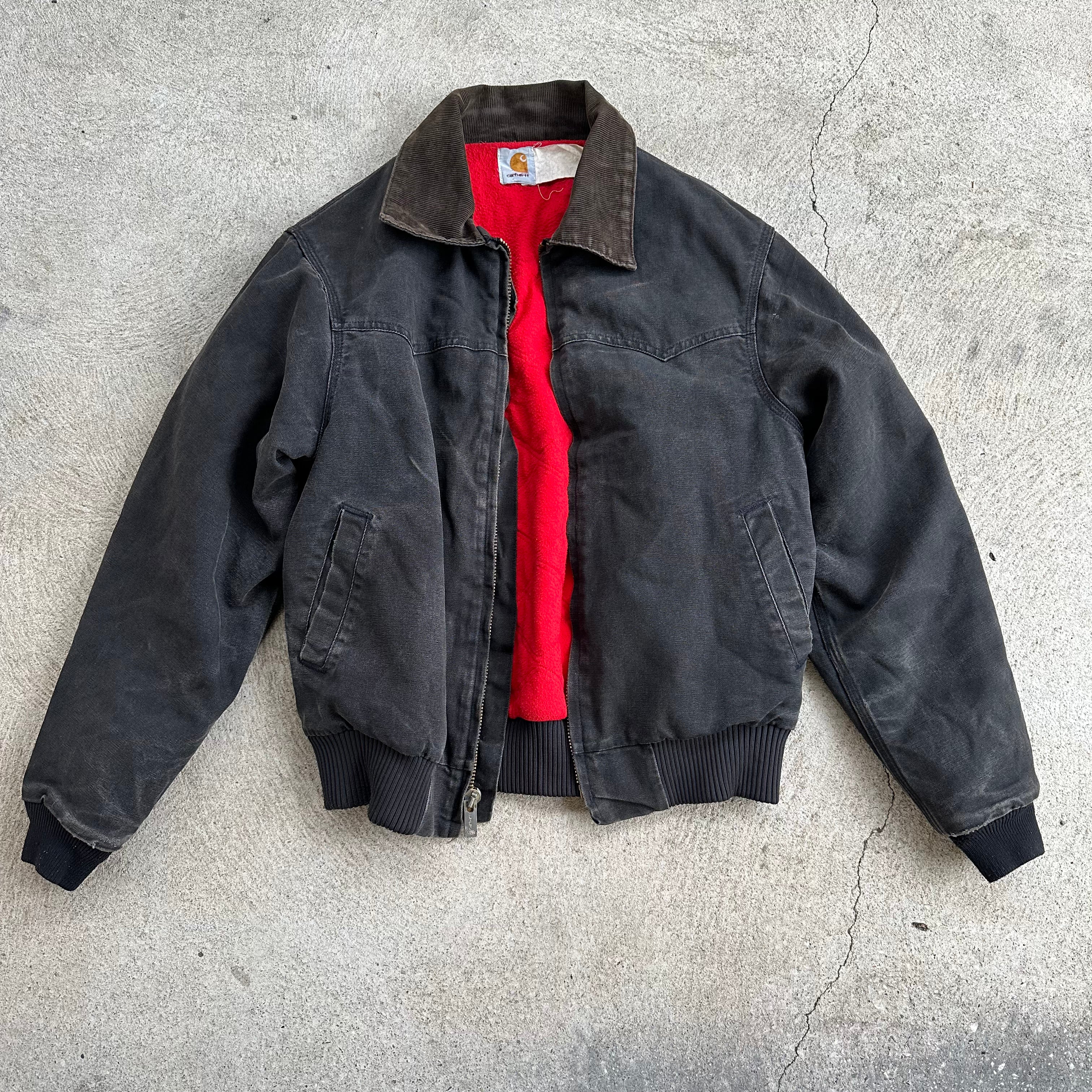 Carhartt Washed Black Work Jacket (fits like an M)