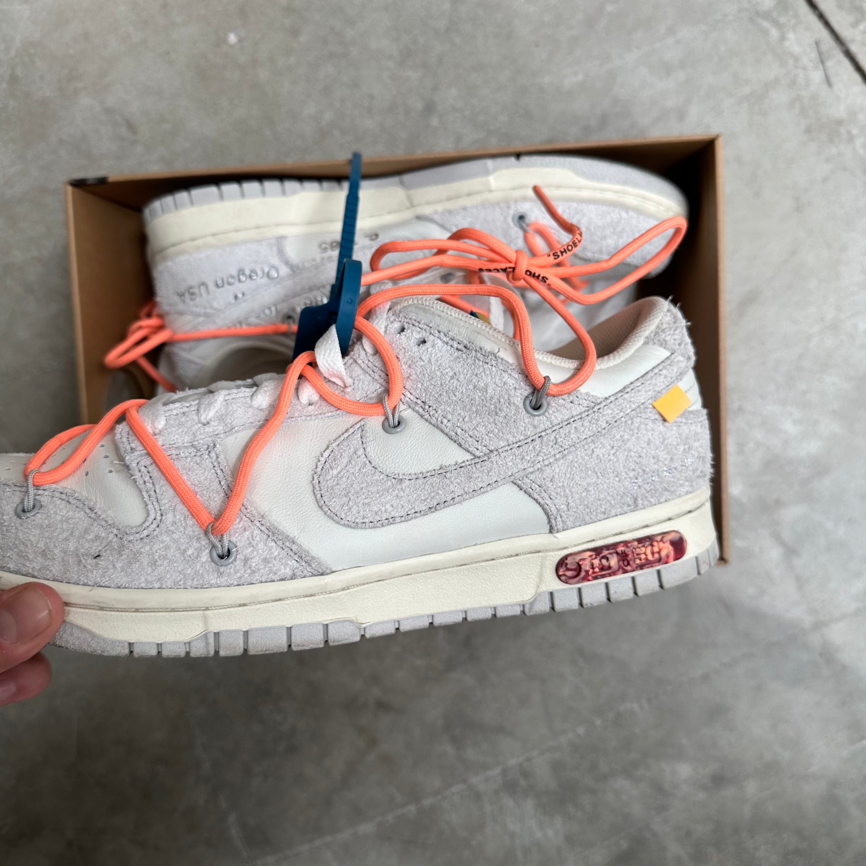 Off White Dunk Lot 19 US9