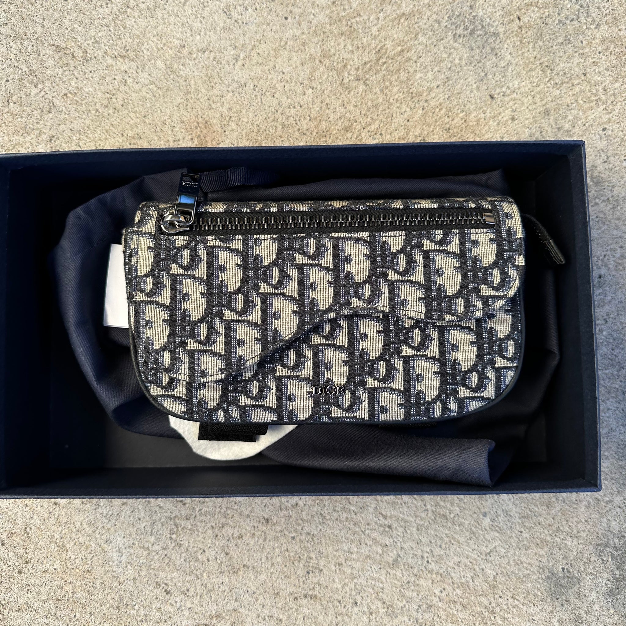 Dior Saddle Arm Pouch Oblique