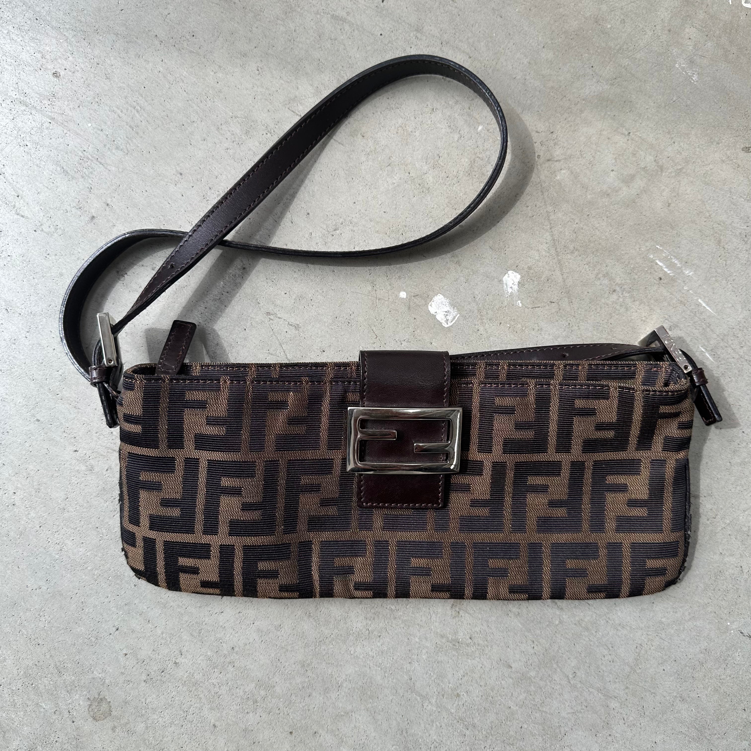 Authentic fendi hot sale zucca bag